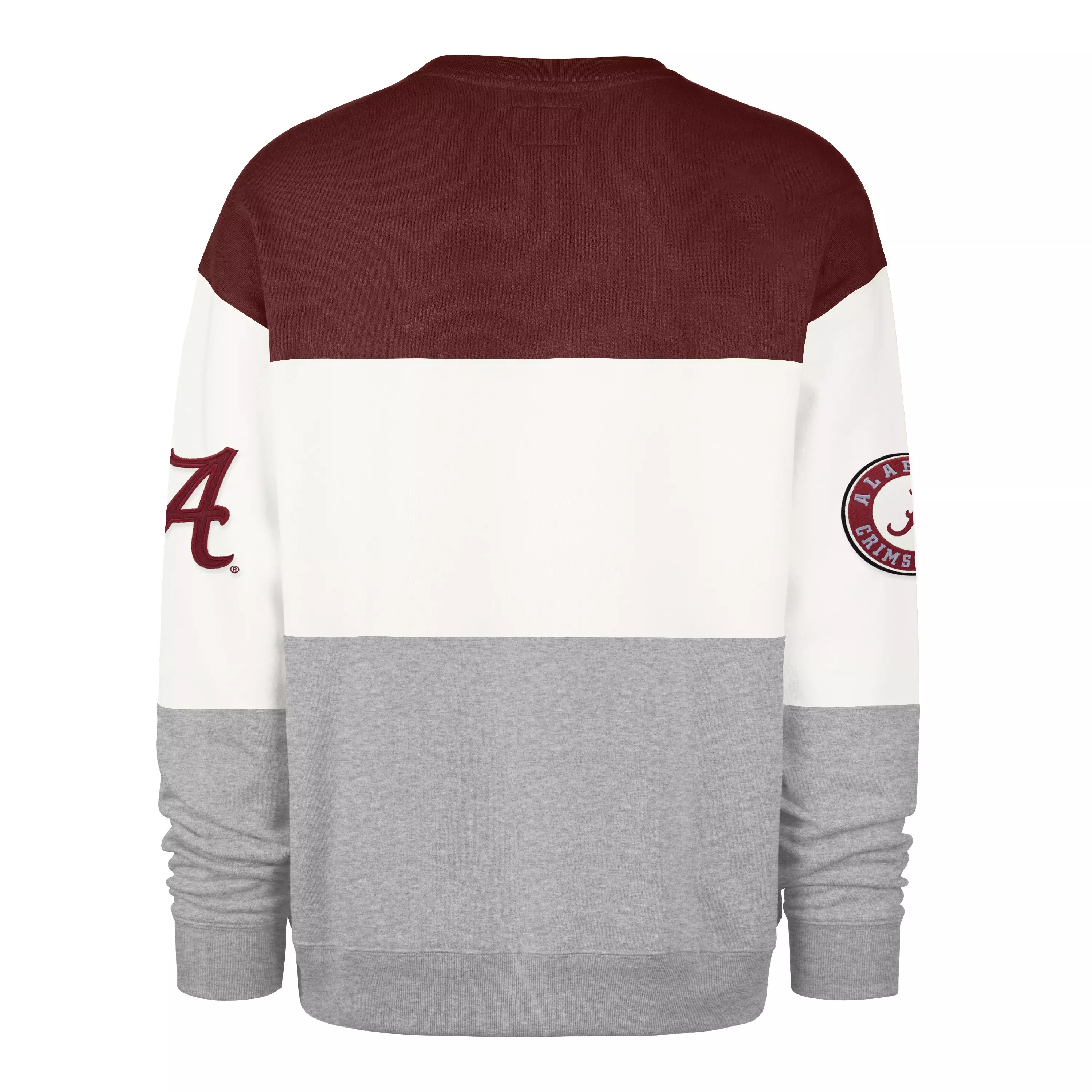 '47 Alabama Crimson Tide Maximalist Crew Fleece Sweater-Red - RED