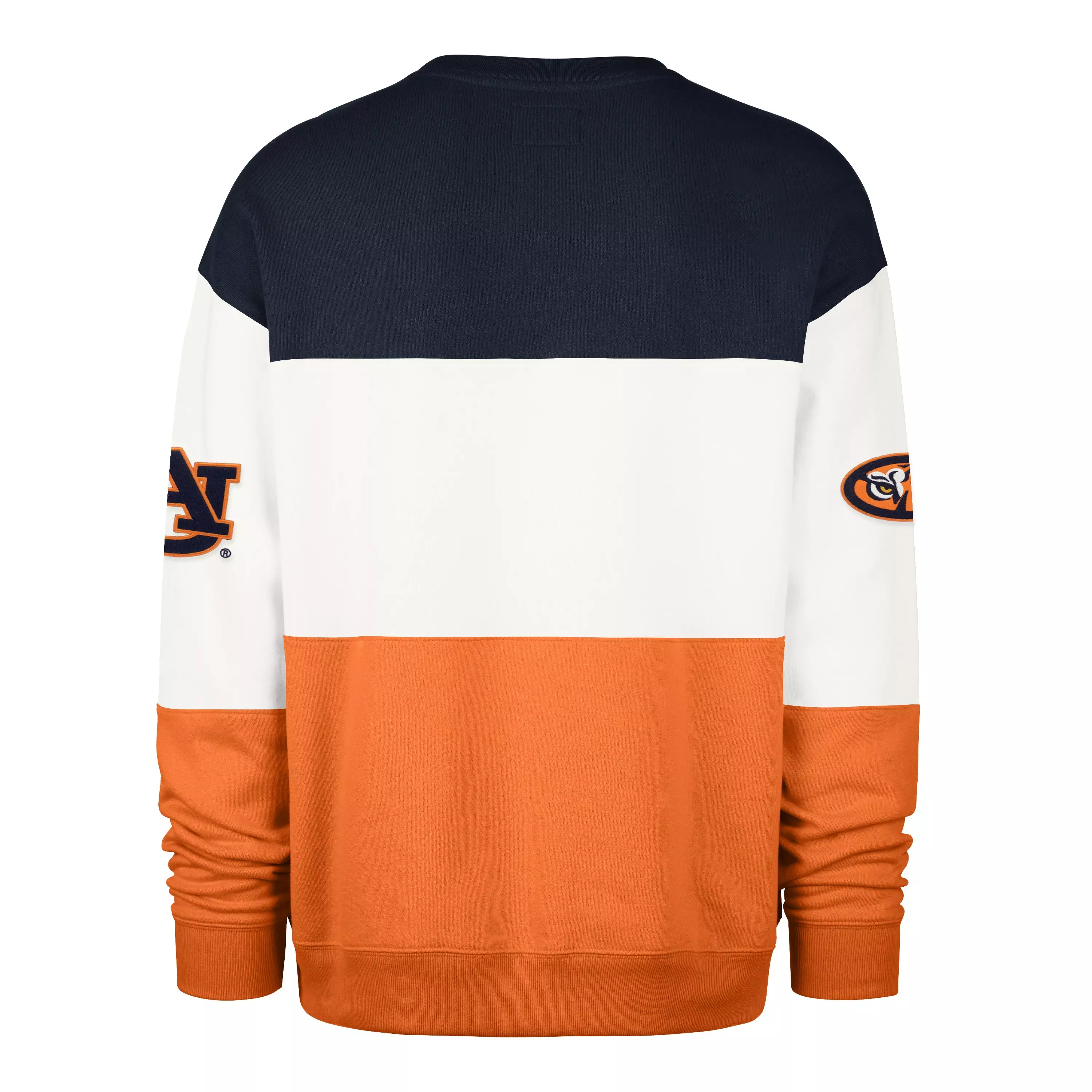47 Auburn Tigers Maximalist Crew Fleece Sweater - Navy - NAVY