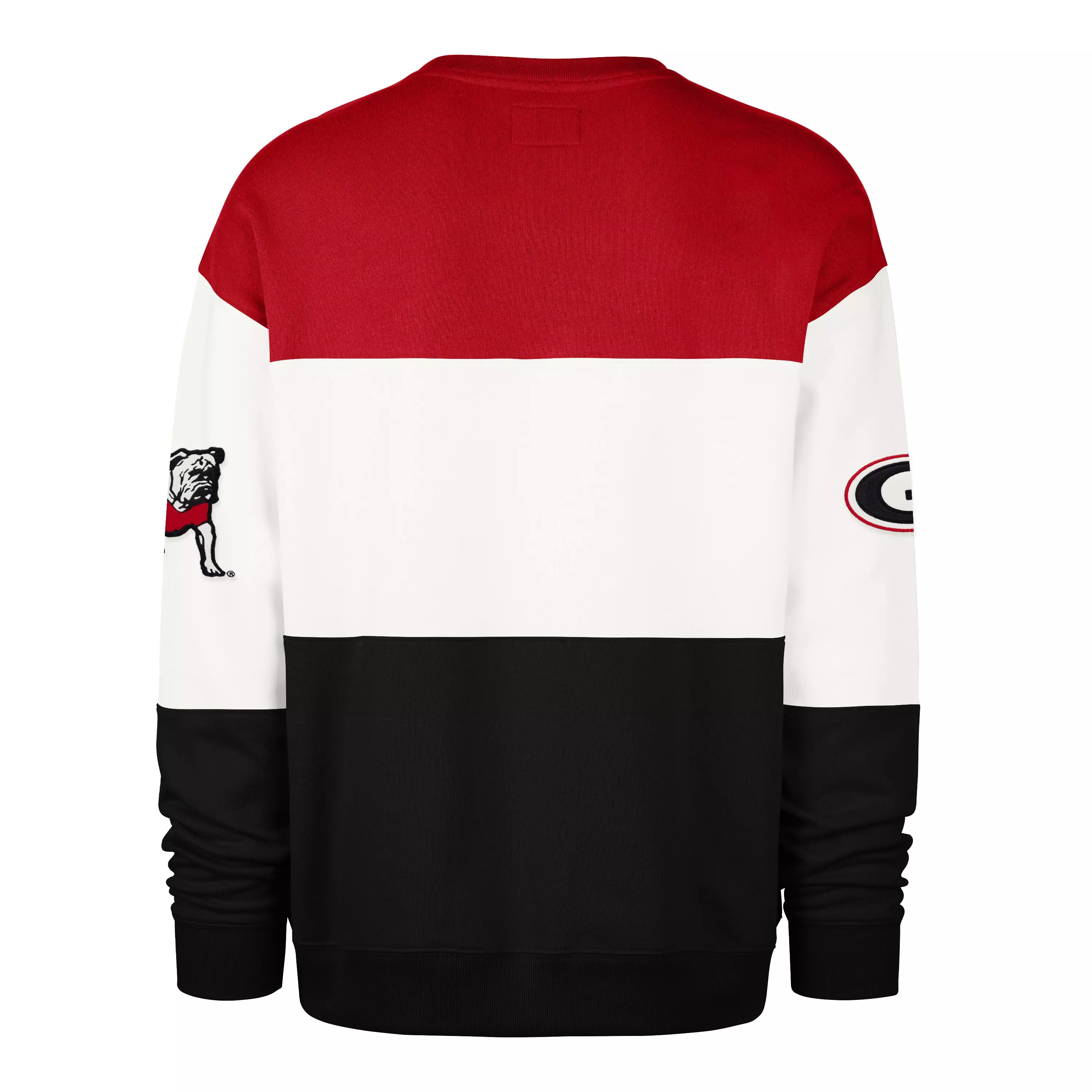 47 Georgia Bulldogs Maximalist Crew Fleece Sweater - Red - RED