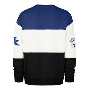 '47 Kentucky Wildcats Maximalist Crew Fleece Sweater-Royal