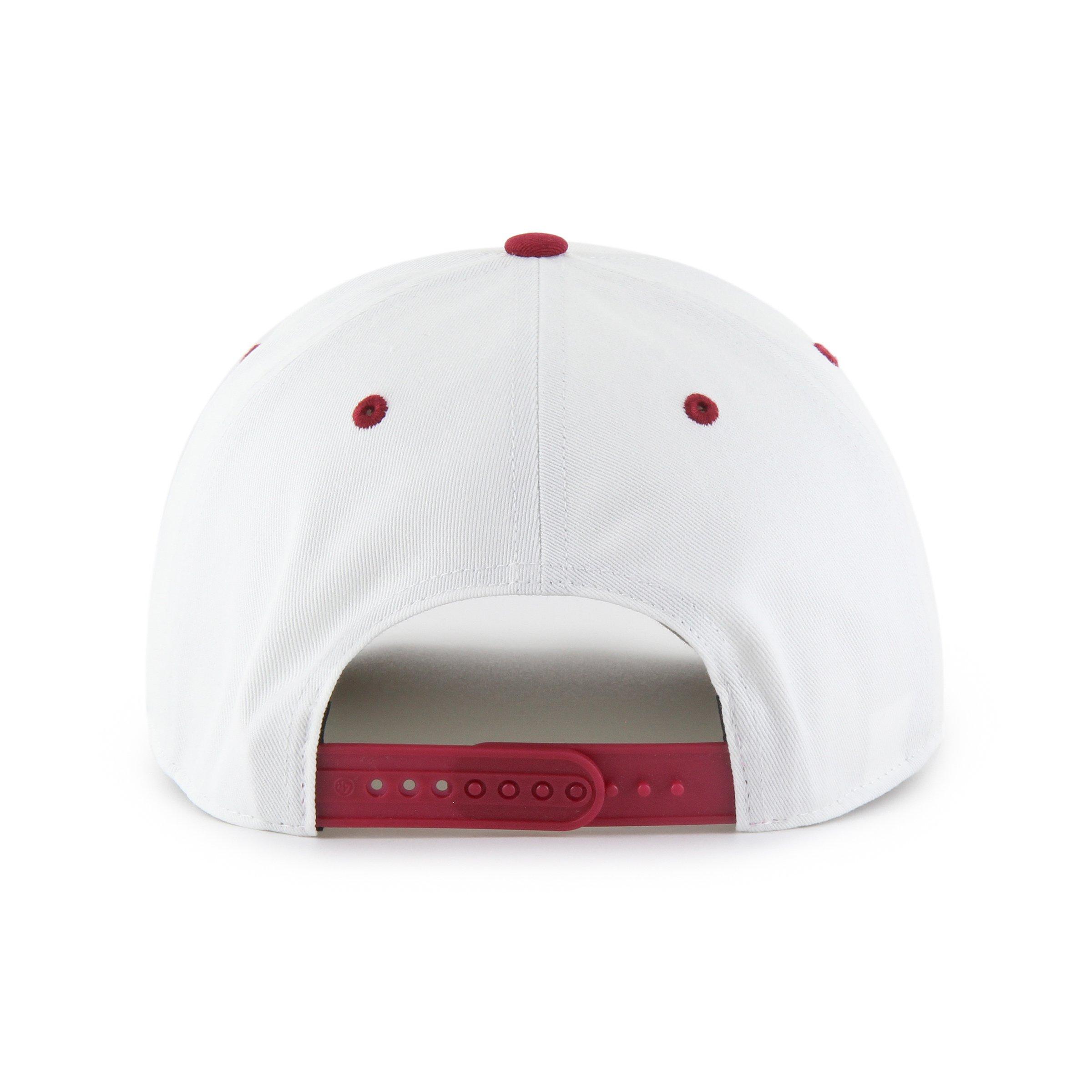 '47 Alabama Crimson Tide Roscoe Rope Hitch Snapback Cap-White