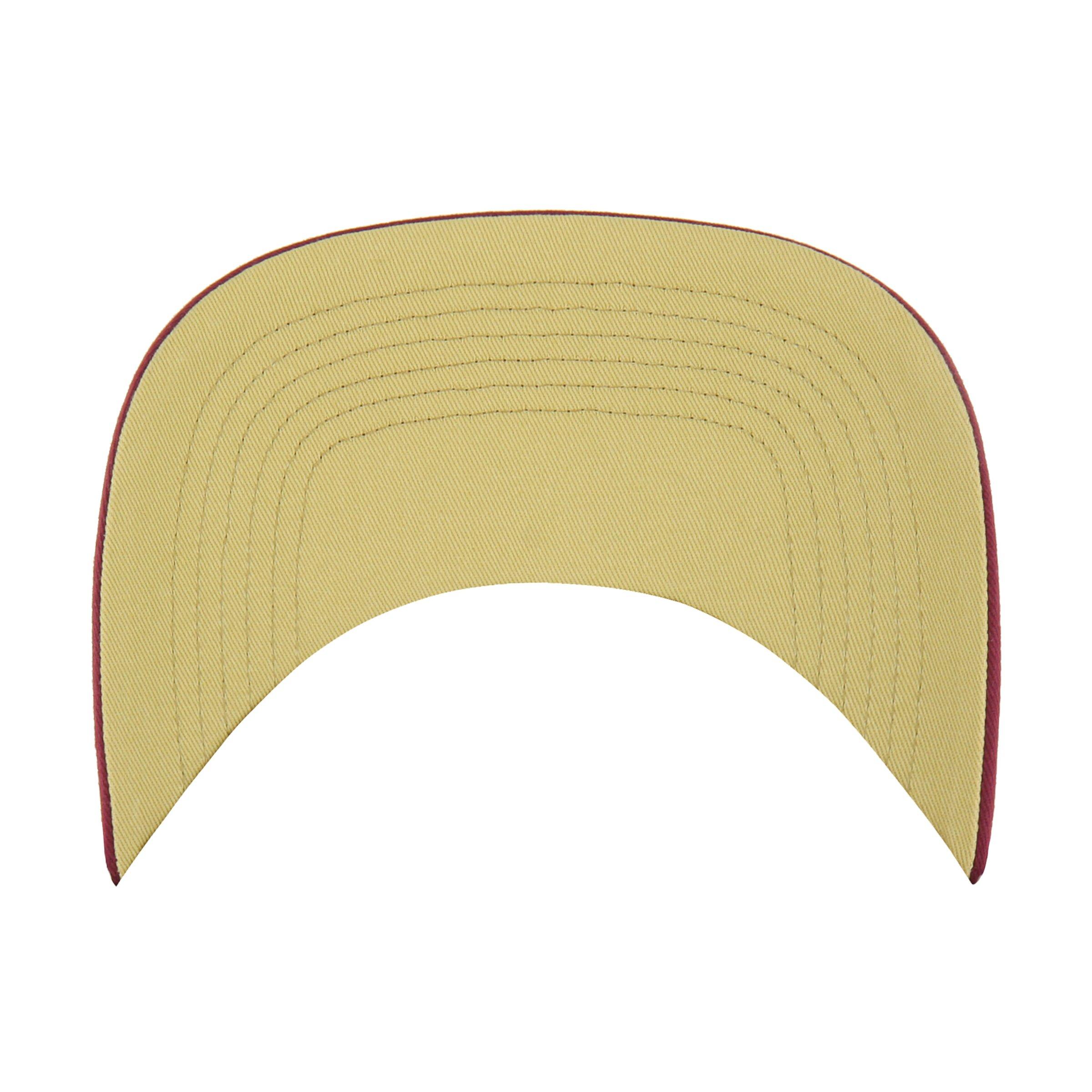 '47 Florida State Seminoles Roscoe Rope Hitch Snapback Cap-White