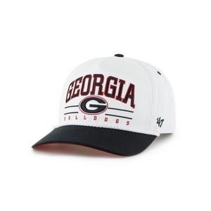 '47 Georgia Bulldogs Roscoe Rope Hitch Snapback Cap-White
