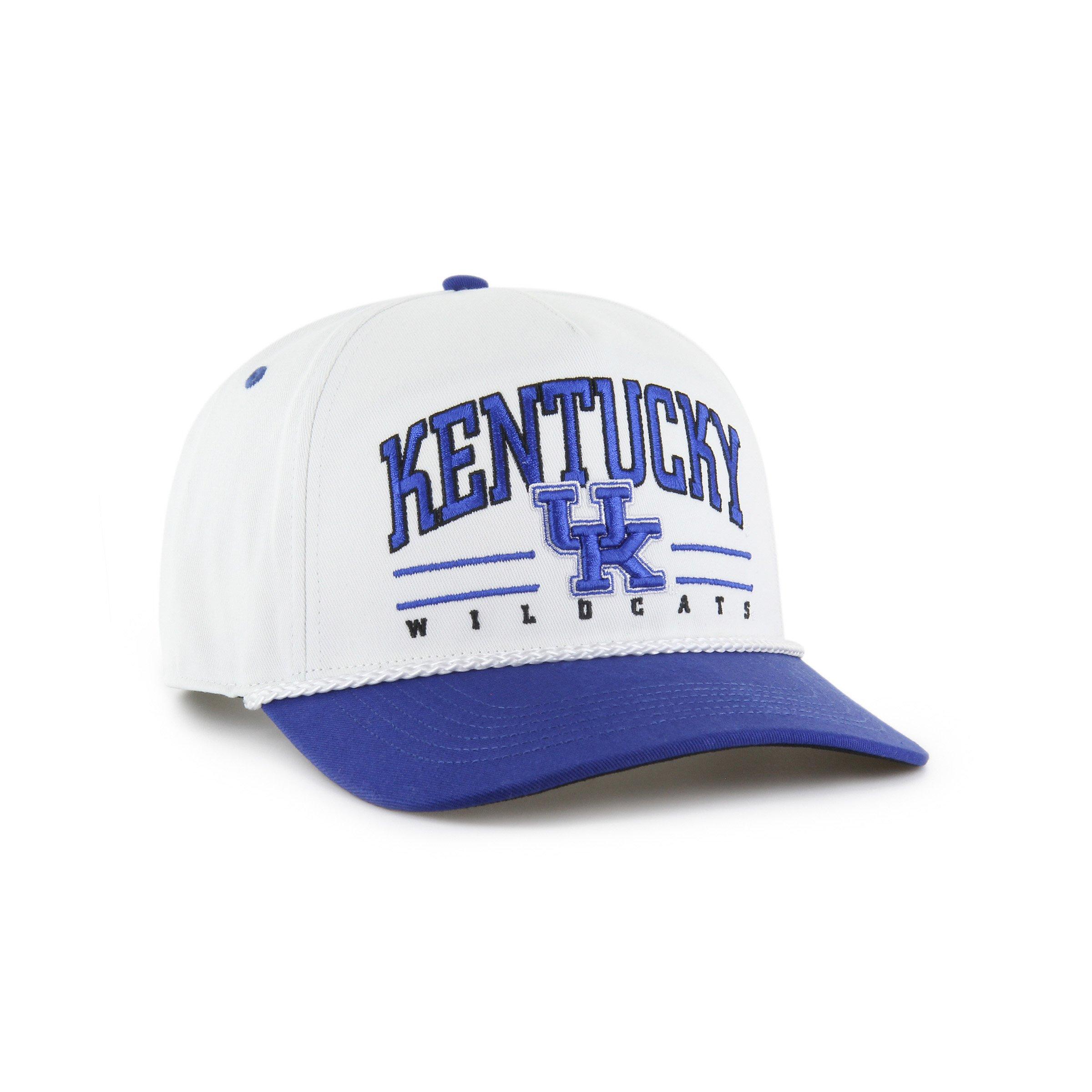 47 Kentucky Wildcats Roscoe Rope Hitch White Snapback Cap