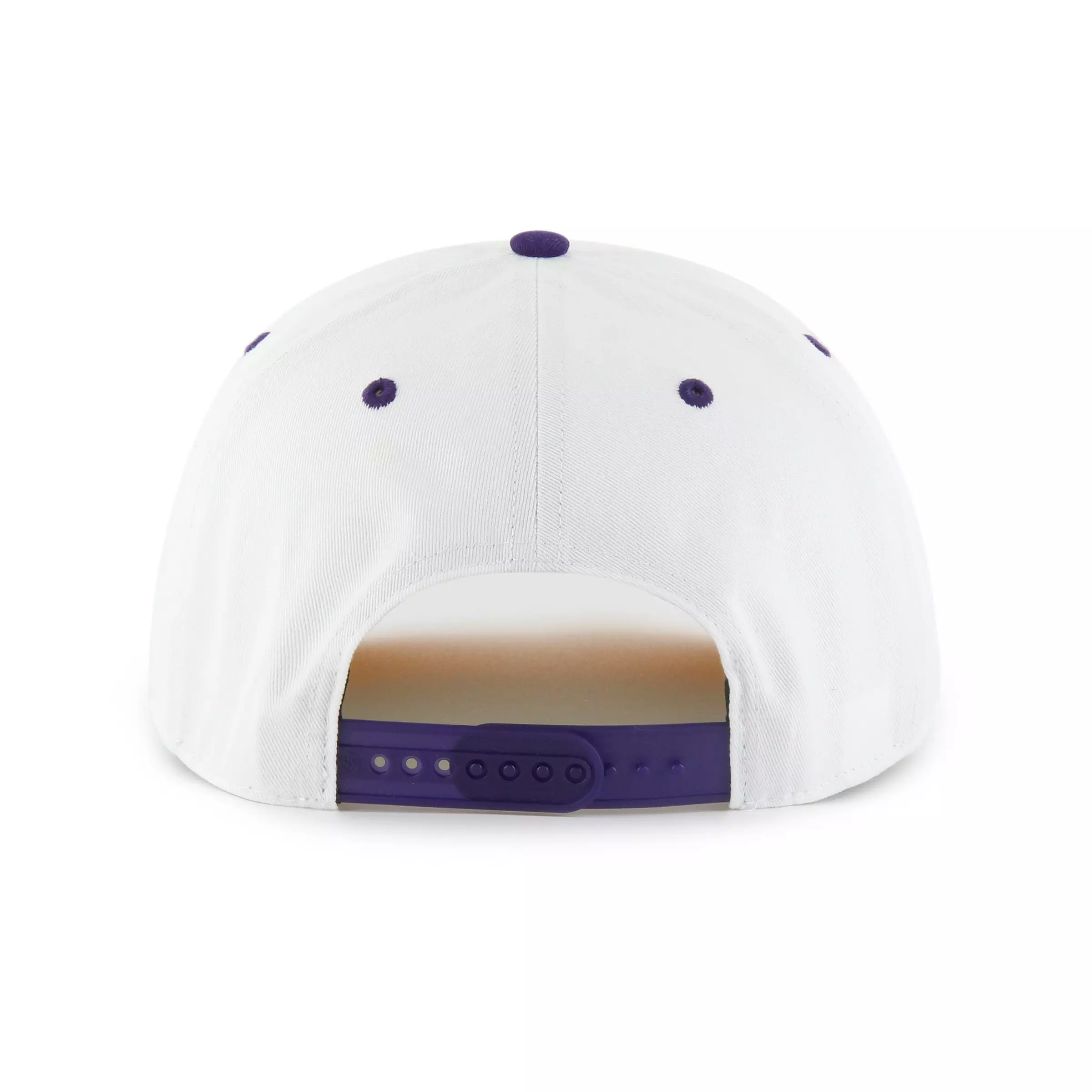 47 LSU Tigers Roscoe Rope Hitch Snapback Cap - White - WHITE
