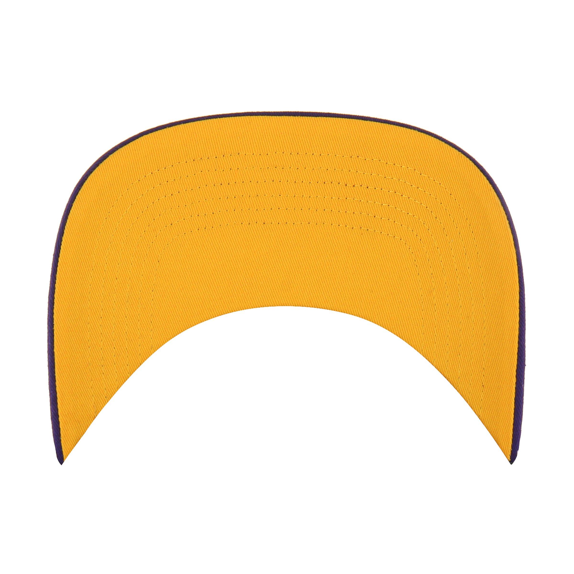 '47 LSU Tigers Roscoe Rope Hitch Snapback Cap-White