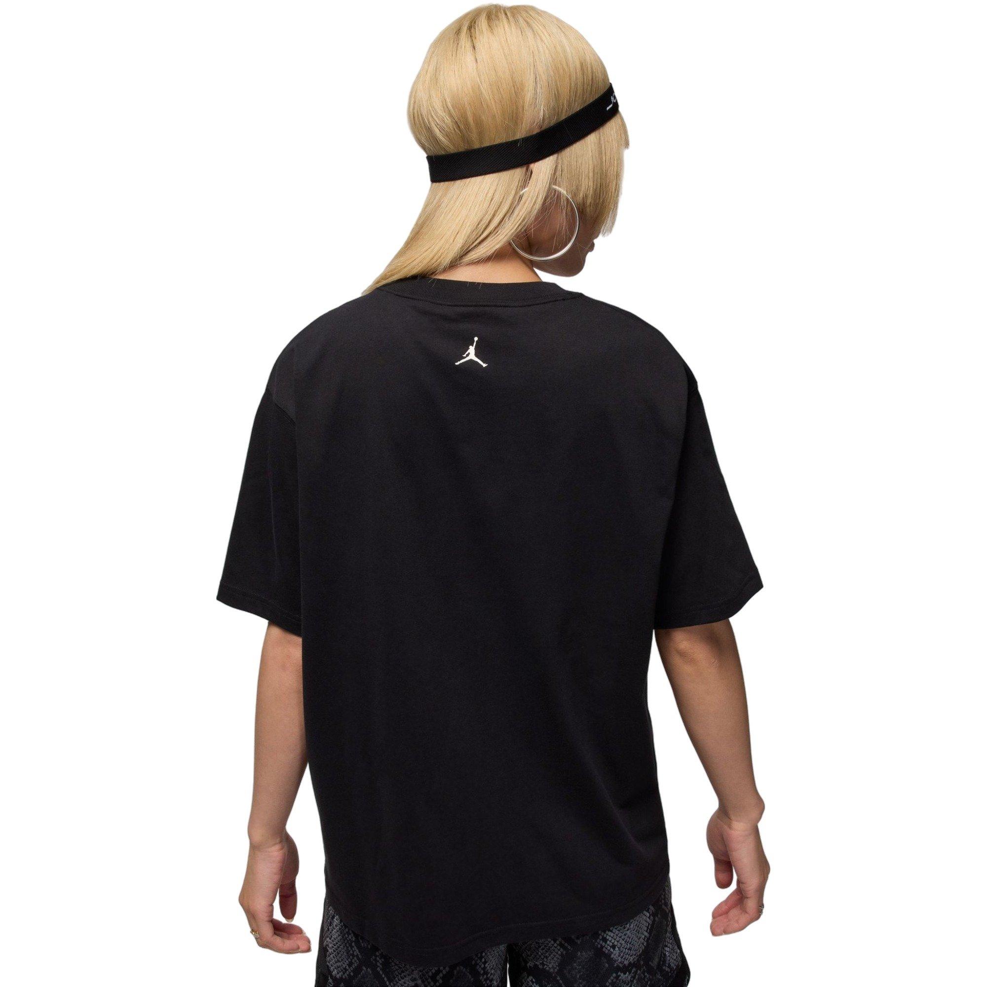 Jordan Women's Sport Dri-FIT Tee - BLACK Thumbnail View 2