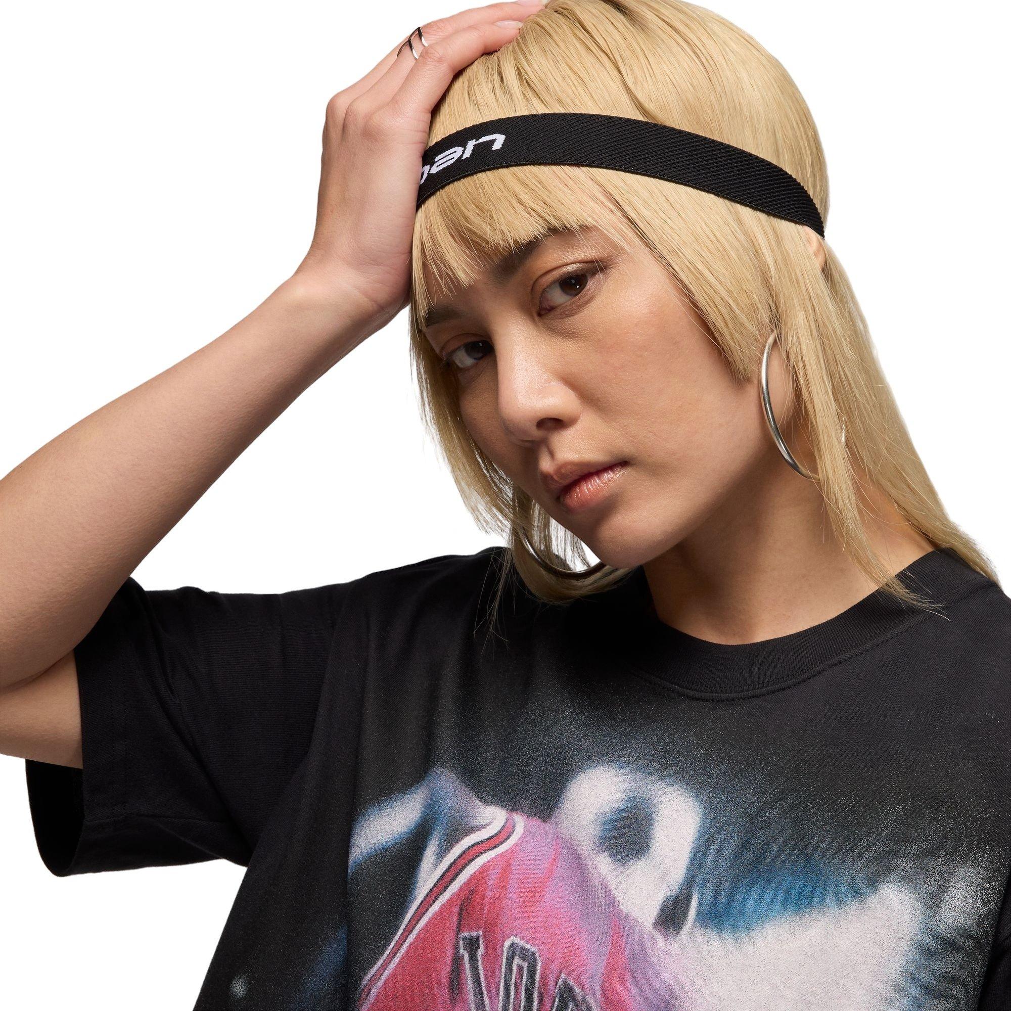 Jordan Women's Sport Dri-FIT Tee - BLACK Thumbnail View 3