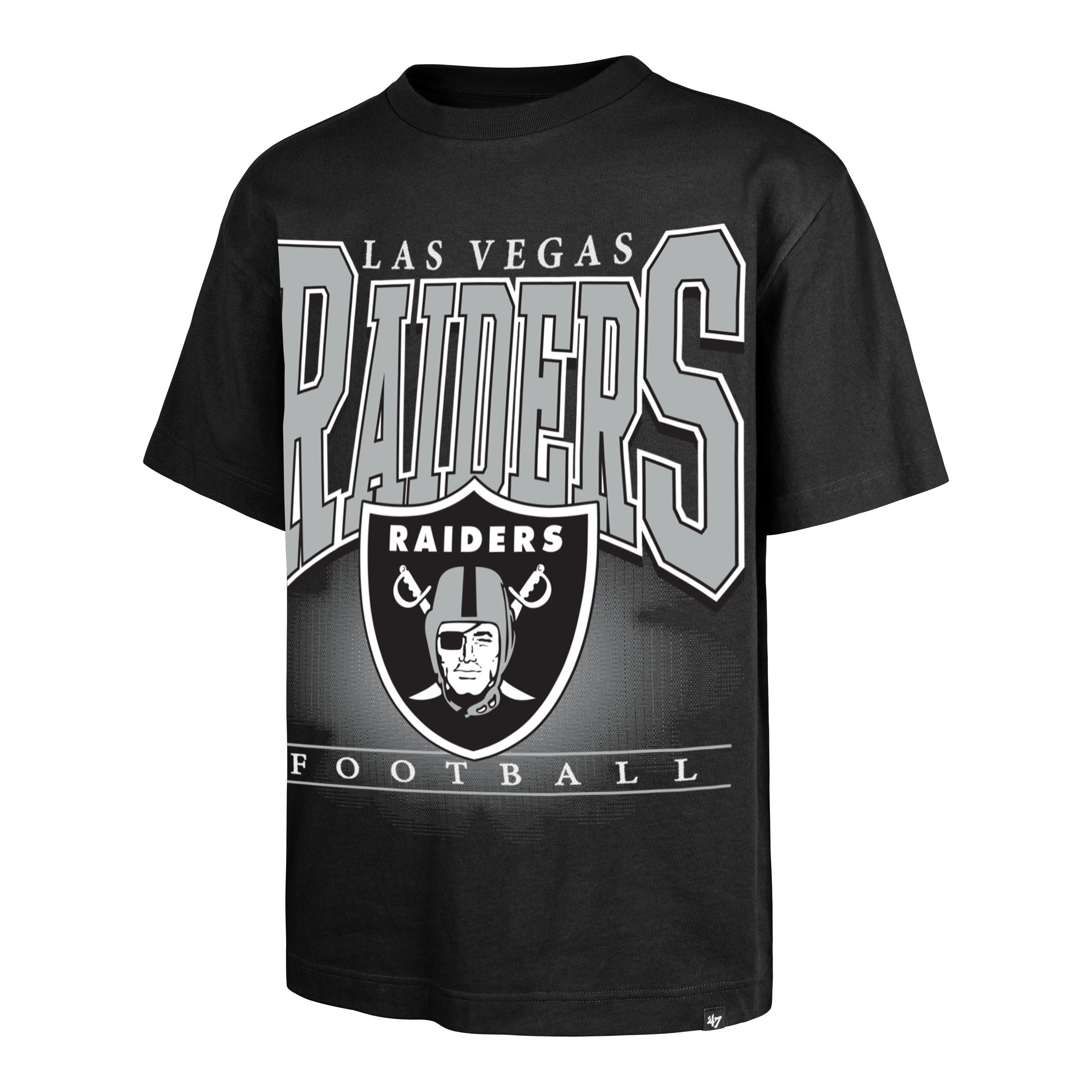 47 Las Vegas Raiders Hot Corner Short Sleeve Tee - Black - BLACK Thumbnail View 1