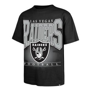 '47 Las Vegas Raiders Hot Corner Short Sleeve Tee-Black