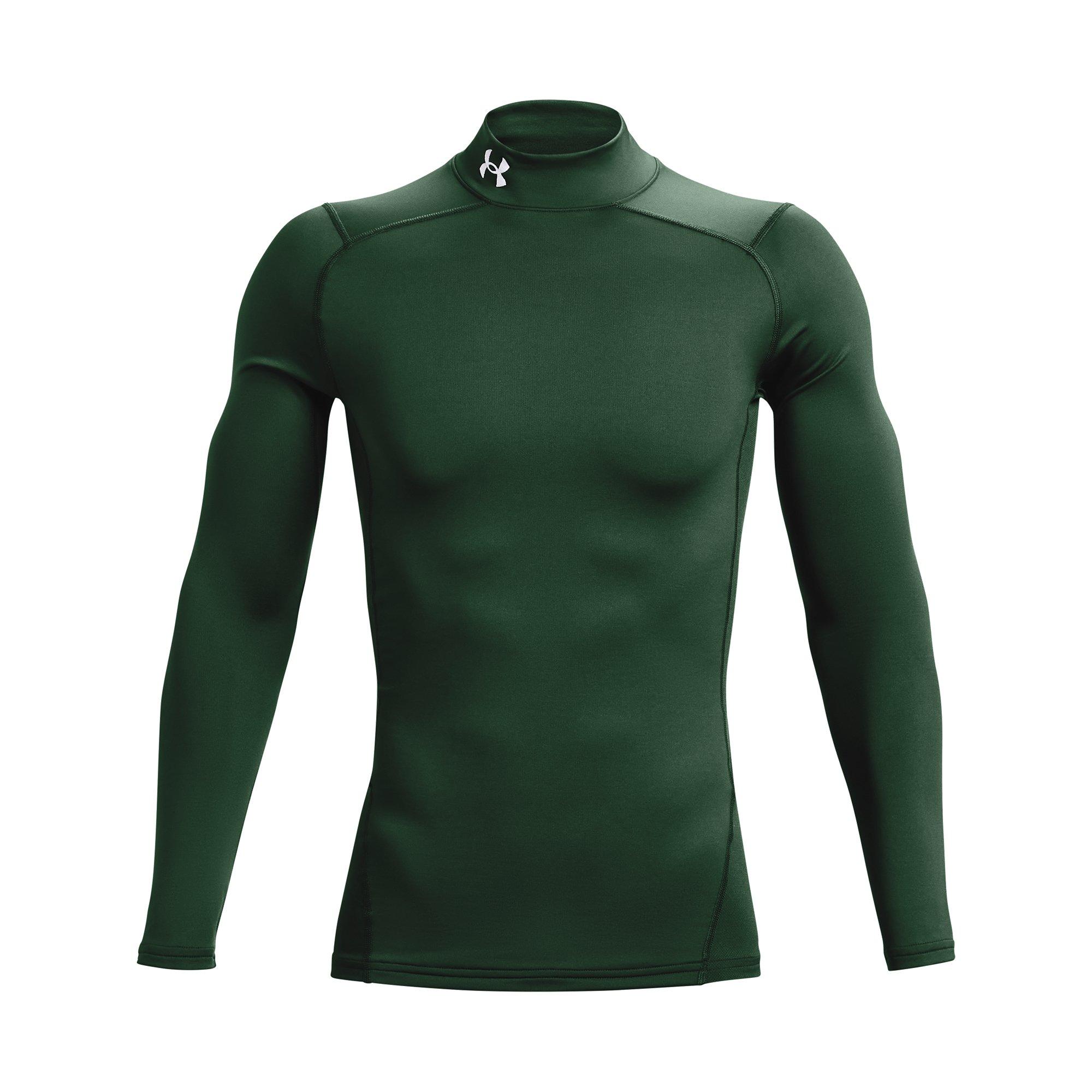 Coldgear Youth's Longsleeve Armour Compression Mock - Baseball Town