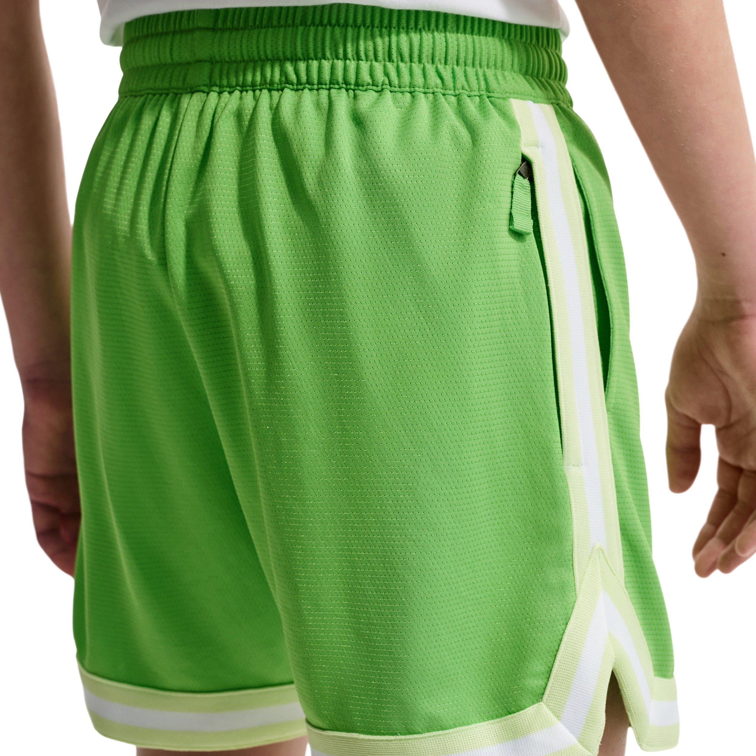 Nike Big Kids' DNA 5" Basketball Shorts - Green - GREEN Thumbnail View 2
