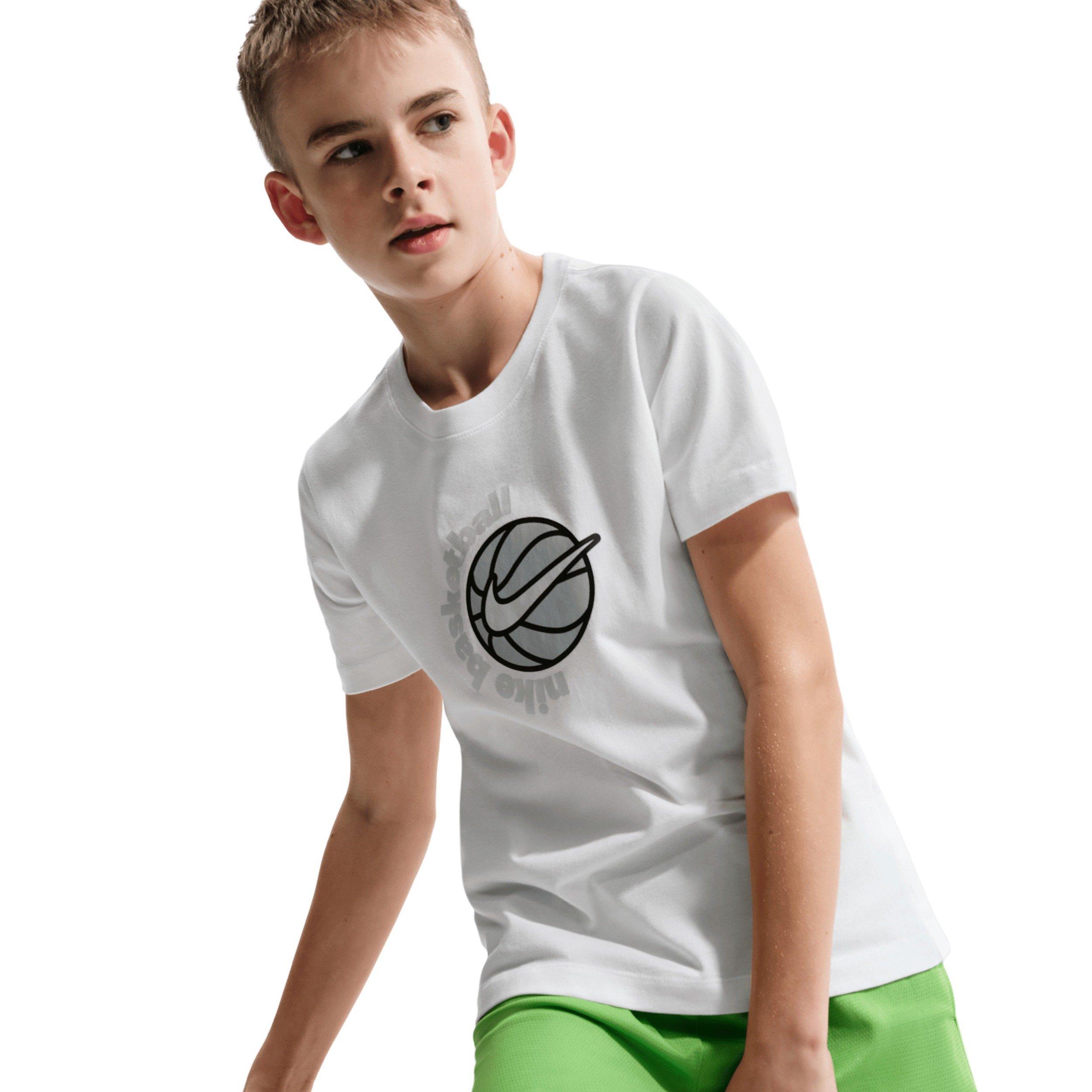 Nike Big Kids' DNA 5" Basketball Shorts - Green - GREEN Thumbnail View 3