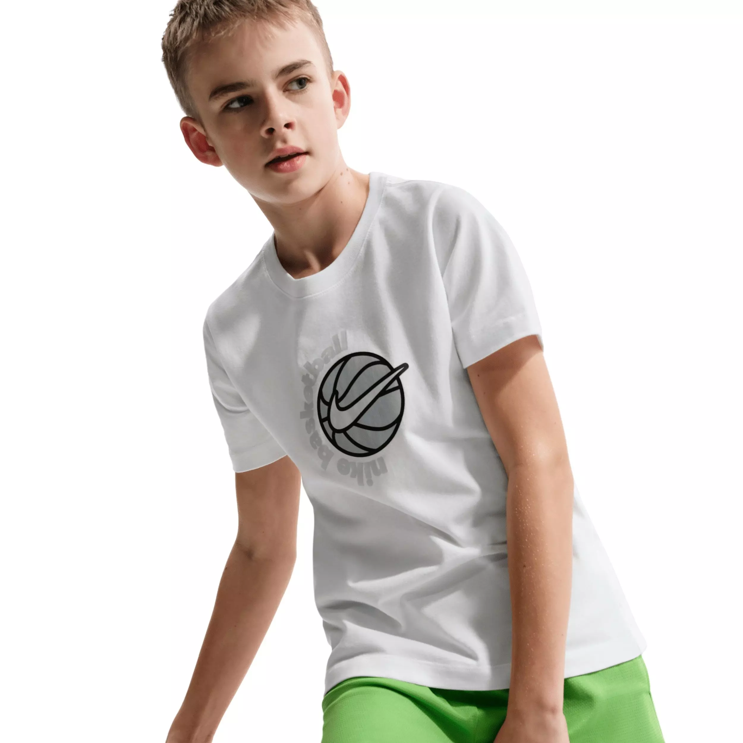 Nike Big Kids' DNA 5" Basketball Shorts - Green - GREEN