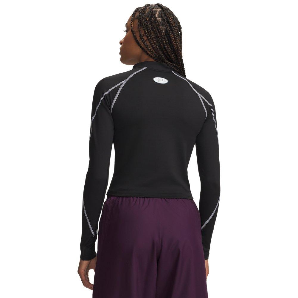 Under Armour Women's ColdGear Elite 1/2-Zip Jacket - Black - BLACK