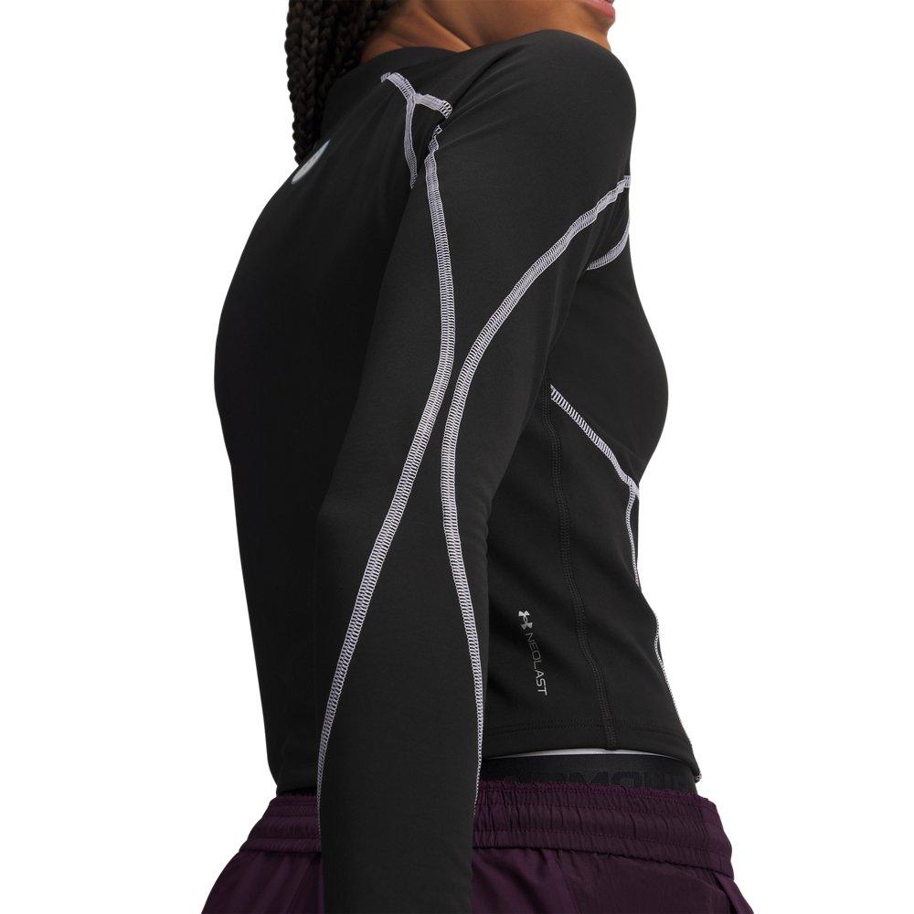 Under Armour Women's ColdGear Elite 1/2-Zip Jacket - Black - BLACK
