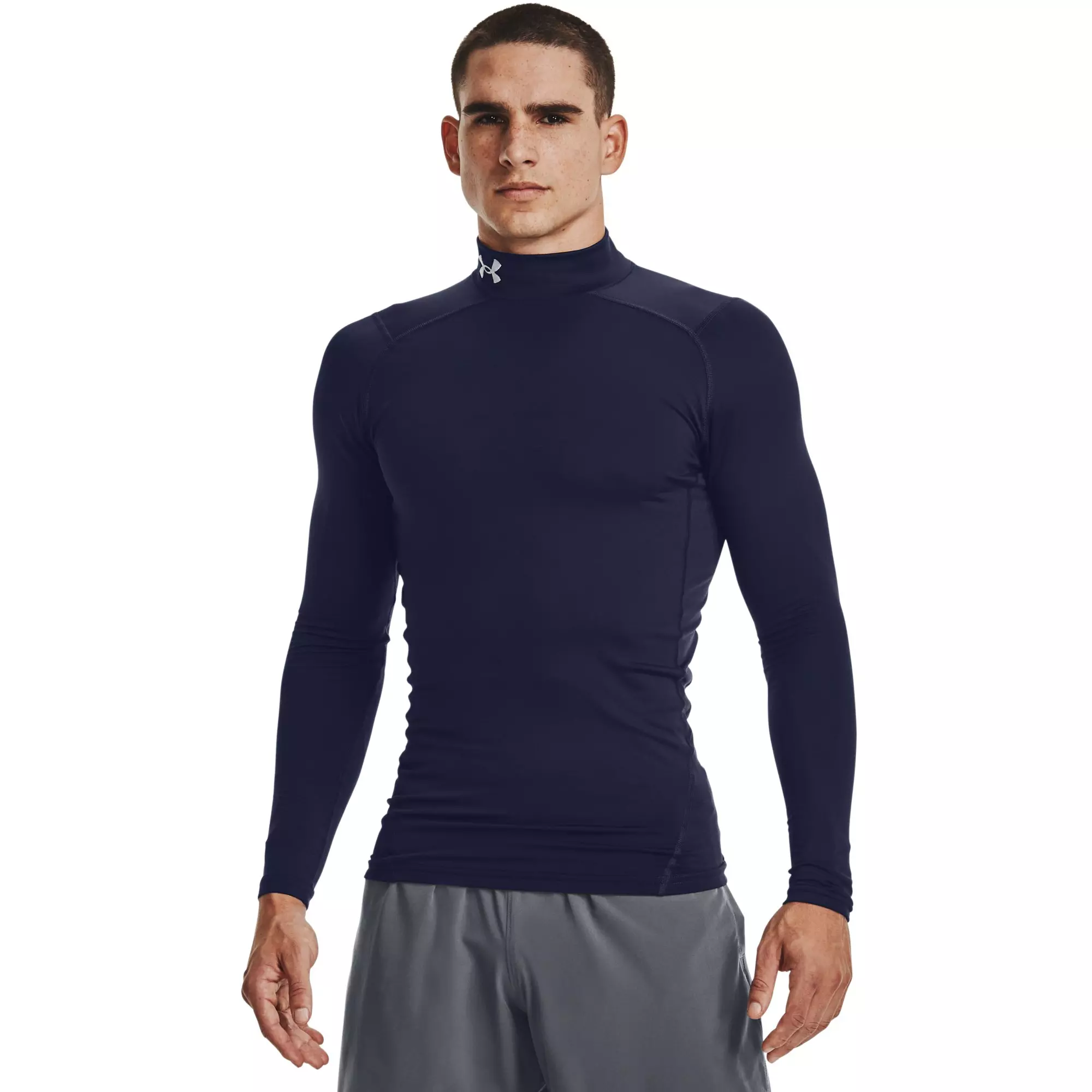 Under Armour Men's ColdGear Compression Mock Shirt - Hibbett