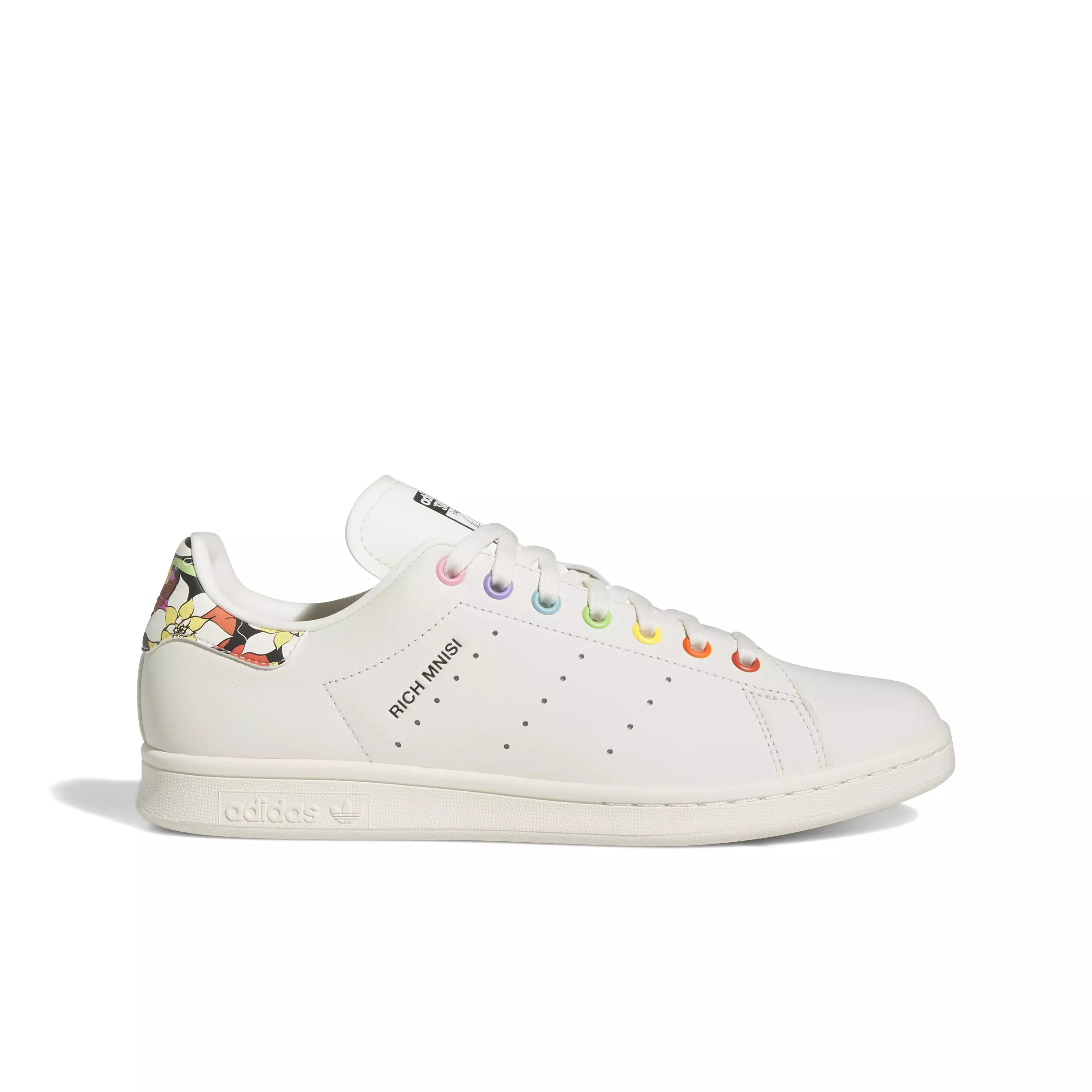 adidas Originals Stan Smith PRIDE RM "Off White/Core Black/Off White" Men's Shoe - OFF WHITE/BLACK/OFF WHITE