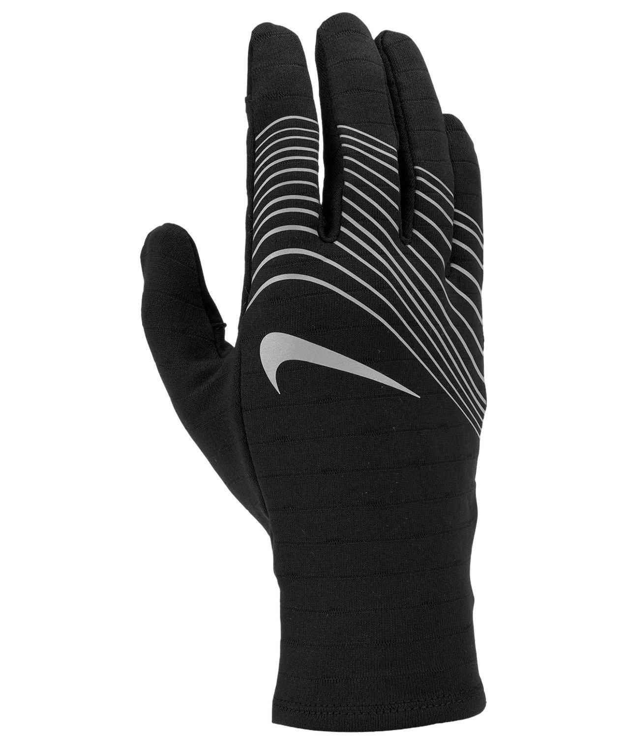 Nike Men's Sphere 4.0 Running Gloves-Black/Silver - BLACK/SILVER Thumbnail View 1