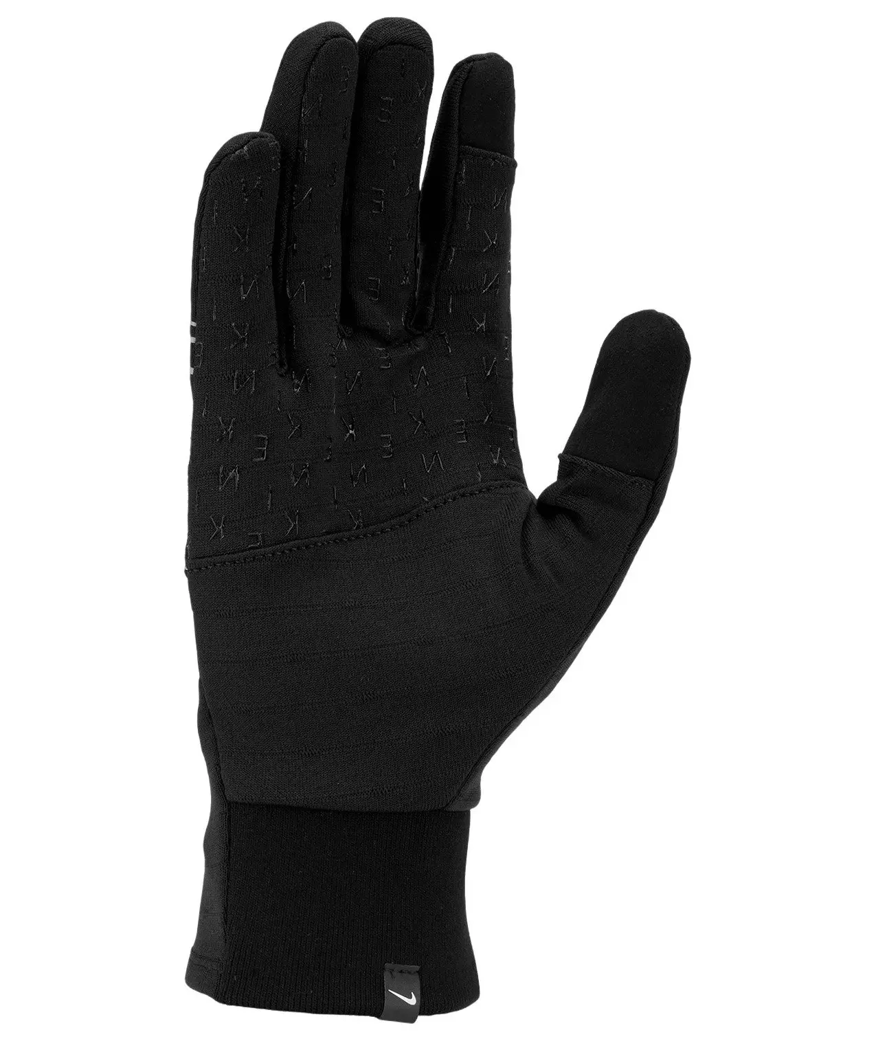 Nike Men's Sphere 4.0 Running Gloves-Black/Silver - BLACK/SILVER