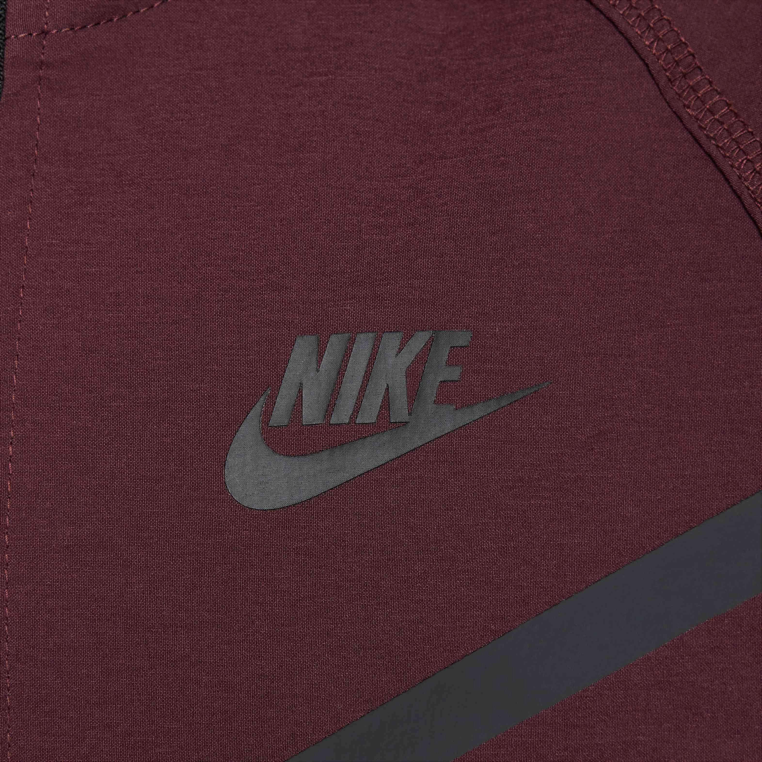 Nike Big Boys' Tech Woven Jacket - BURGUNDY Thumbnail View 4