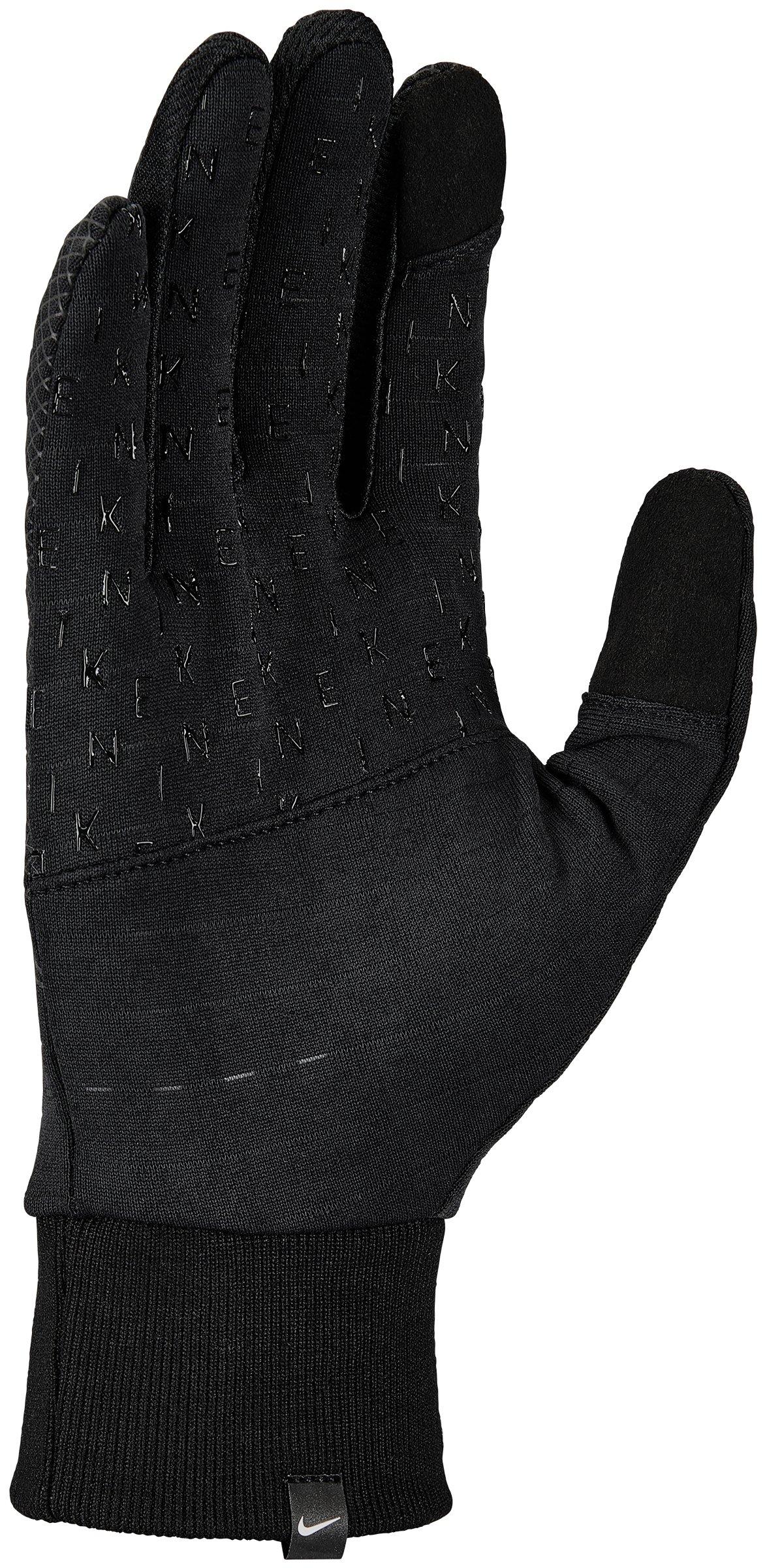 Nike Men's 360 Sphere 4.0 Running Gloves-Black/Silver - BLACK/SILVER Thumbnail View 2