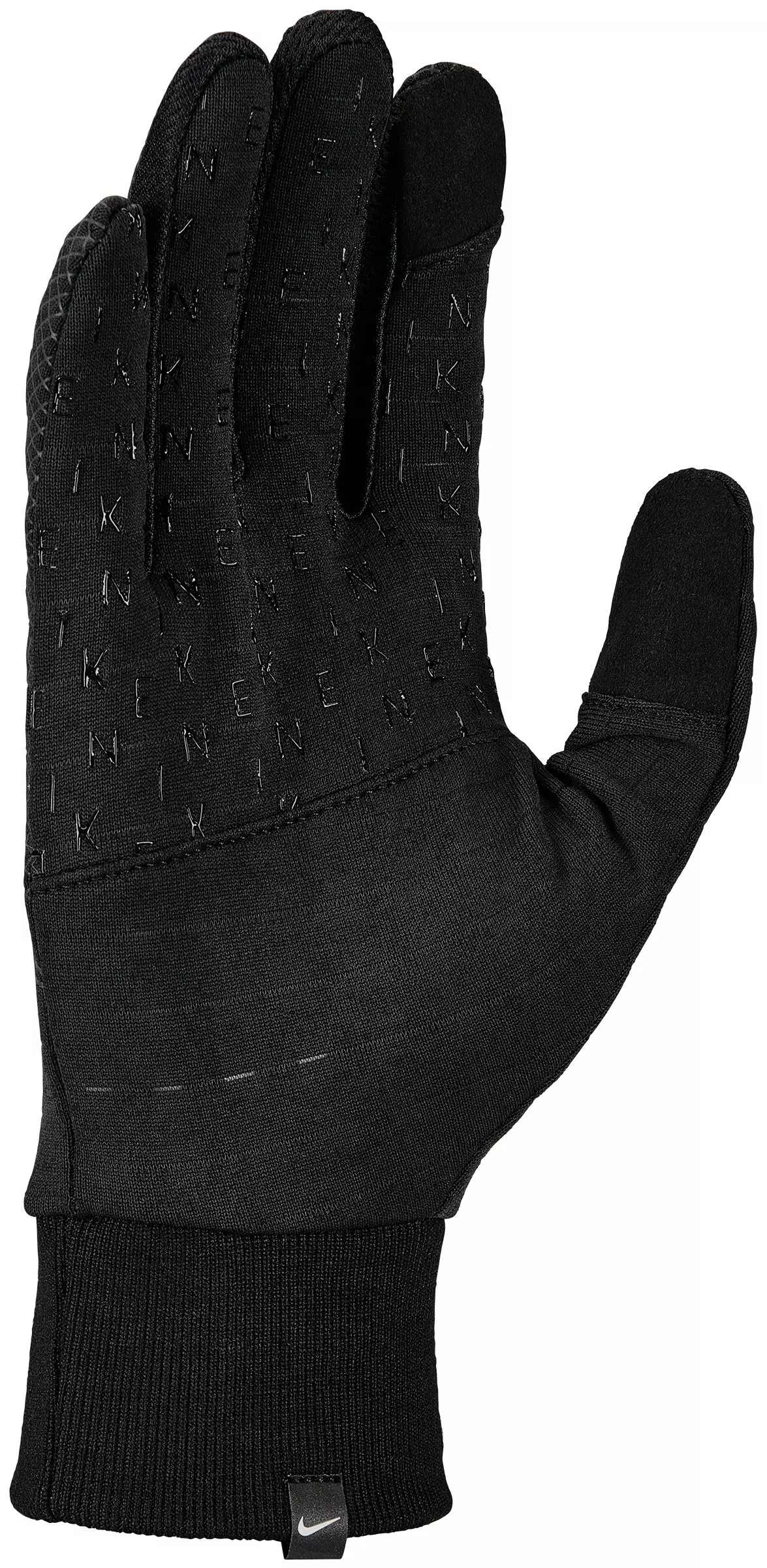 Nike Men's 360 Sphere 4.0 Running Gloves-Black/Silver - BLACK/SILVER