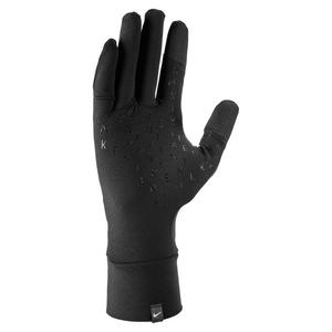 Nike Women's Fleece Run Gloves-Black/Silver