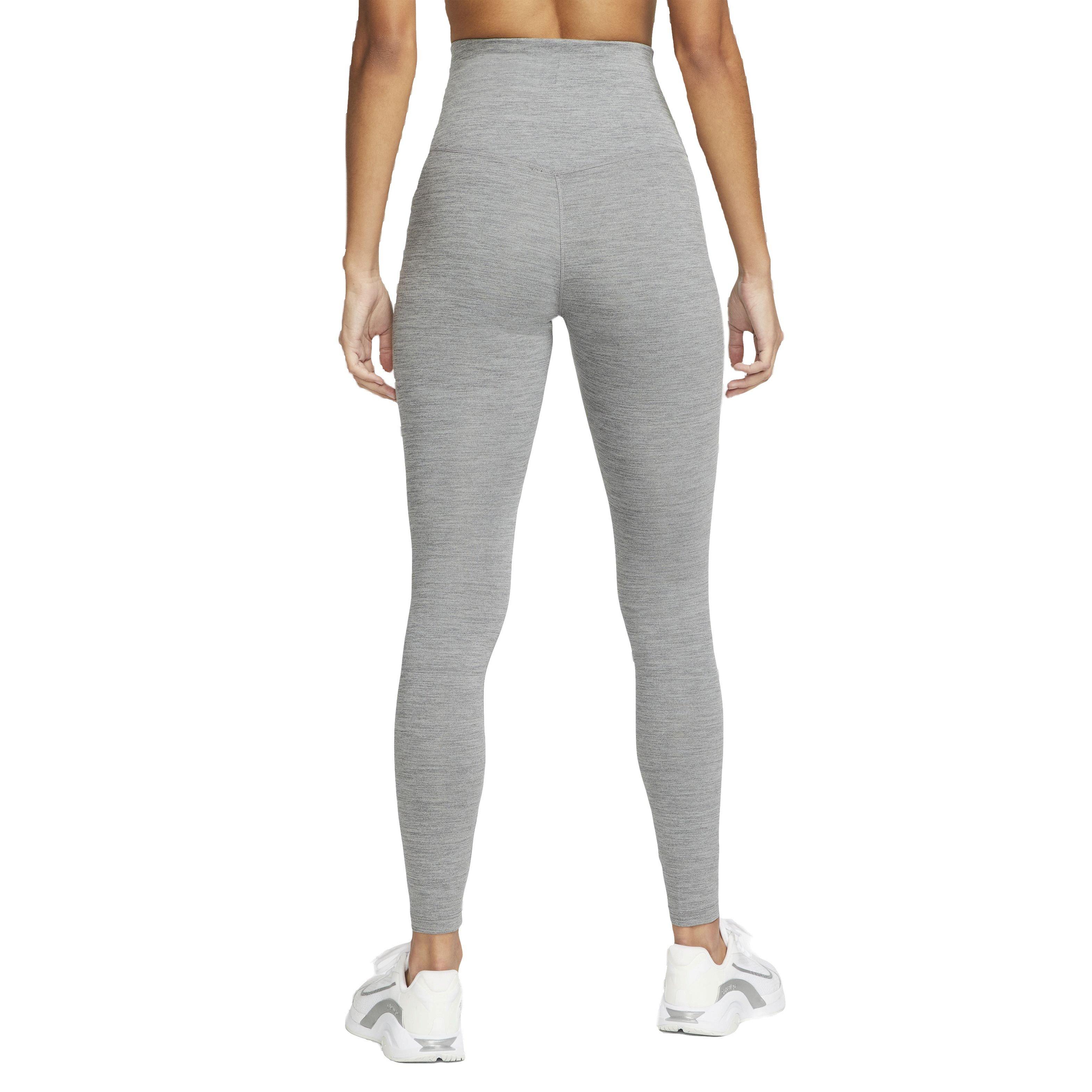 Nike Women's One Dri-FIT High-Rise Leggings - GREY Thumbnail View 2