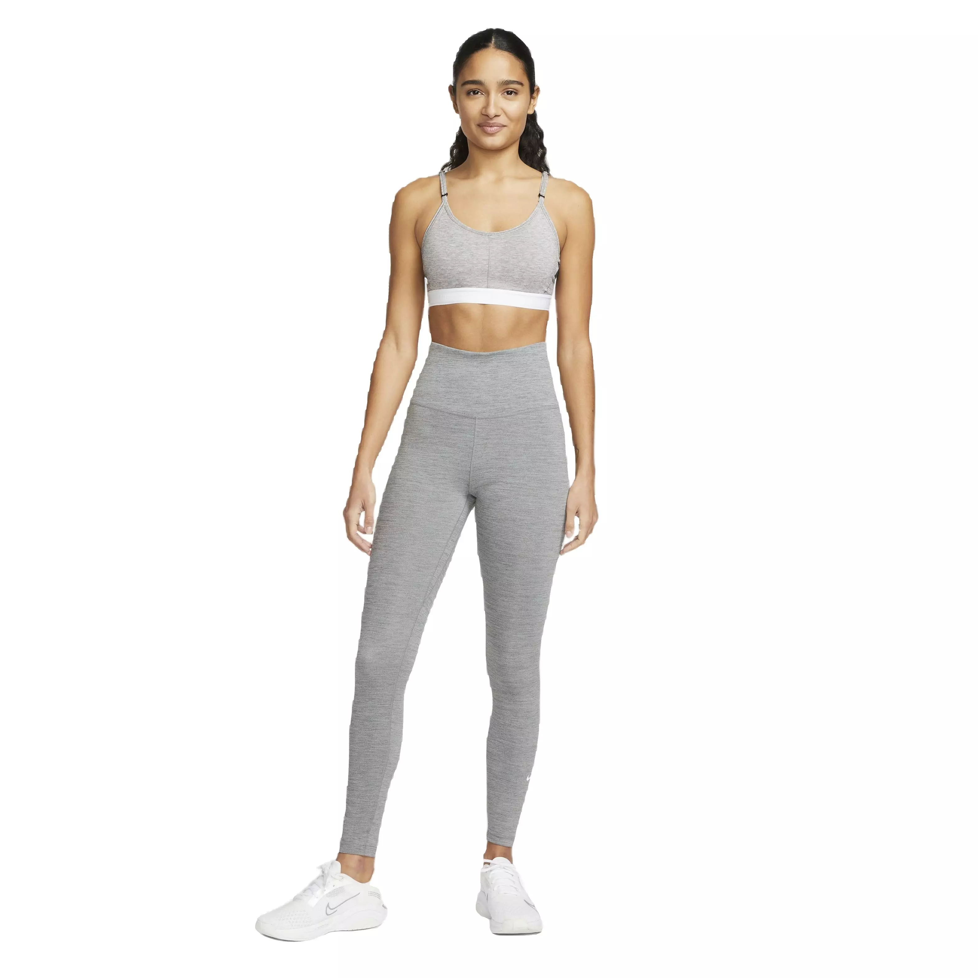 Nike Women's One Dri-FIT High-Rise Leggings - GREY