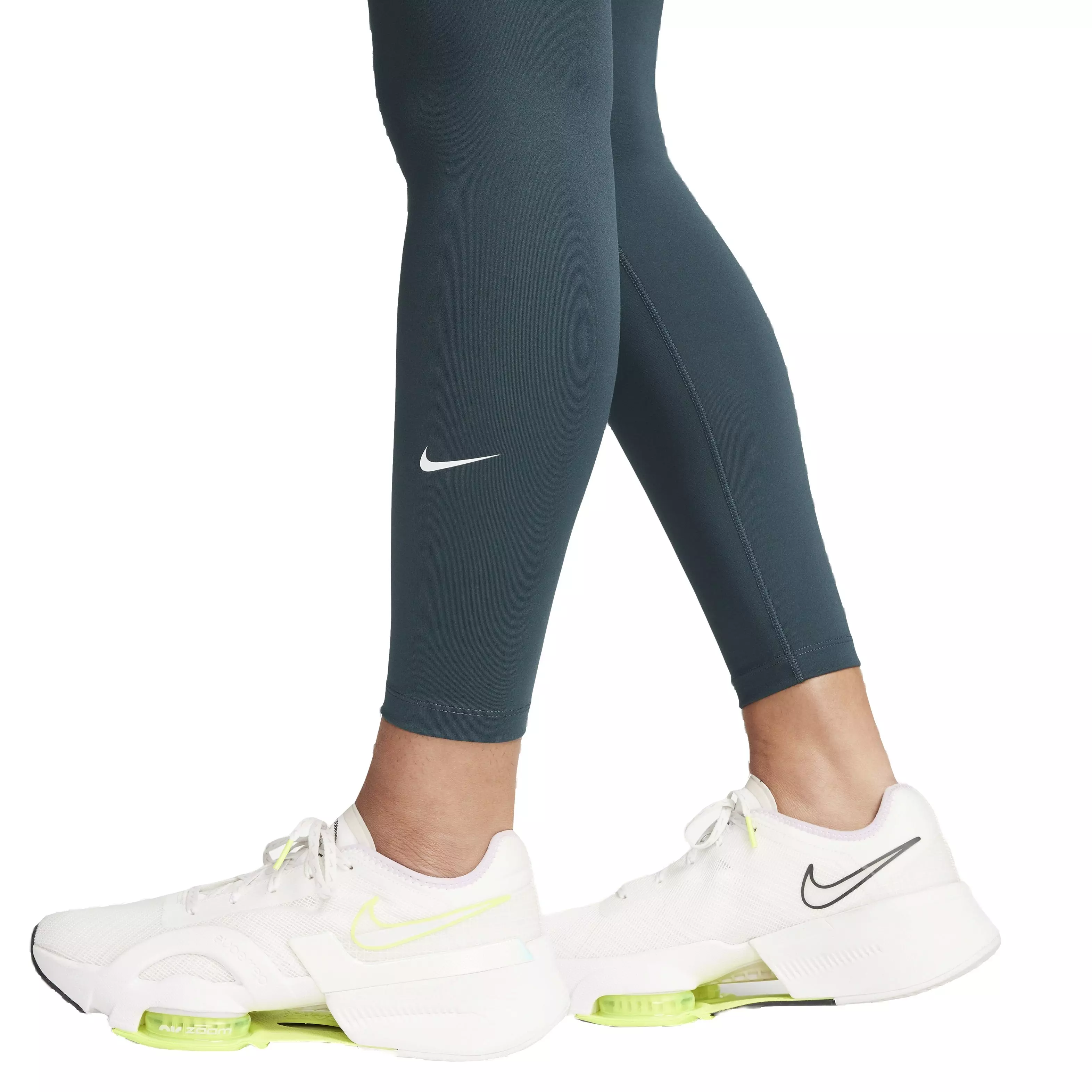 Nike Women's One Dri-FIT High-Rise Leggings - DK GREEN