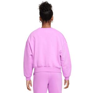 Nike Big Girls' Sportswear Club Fleece Boxy Crew-Neck LBR Sweatshirt