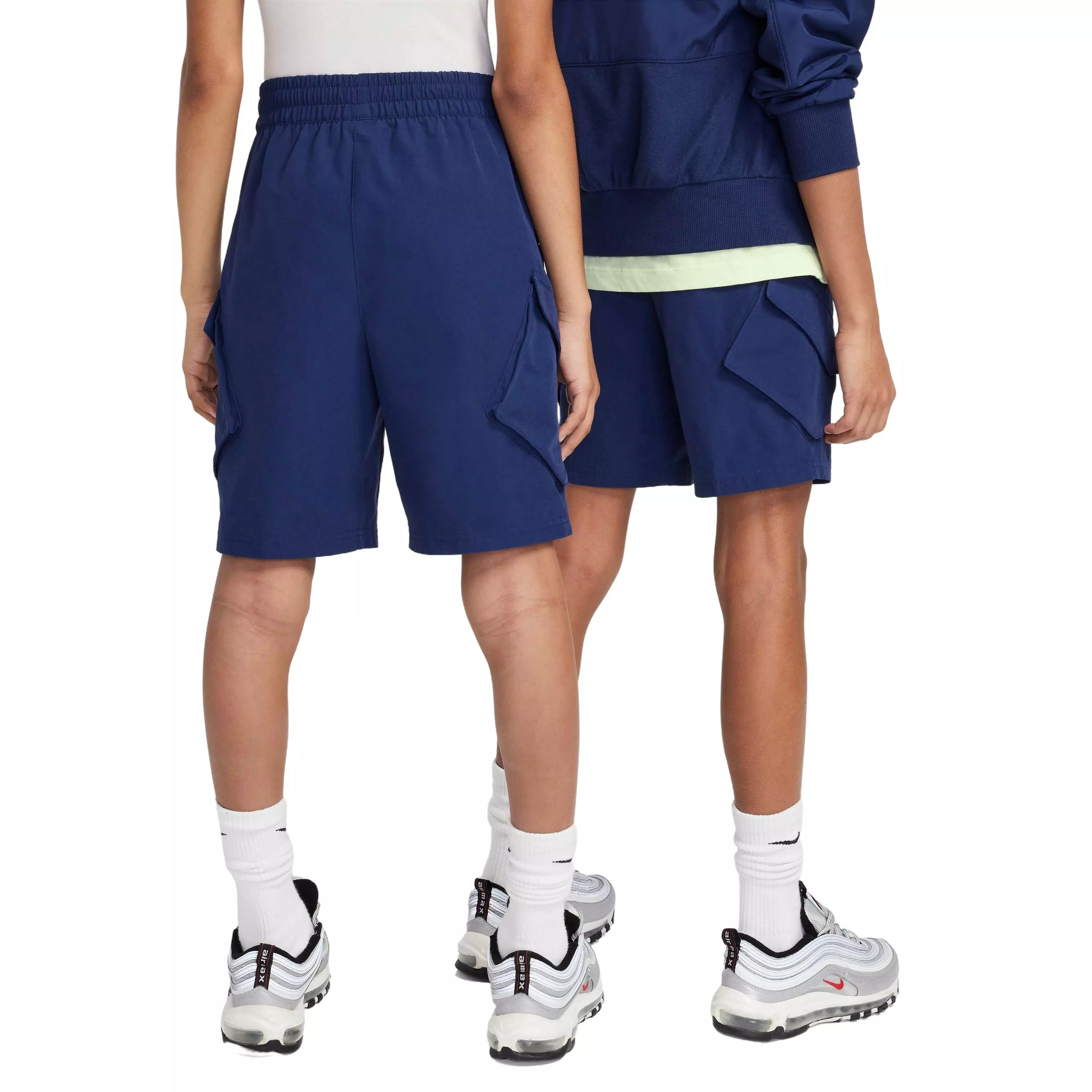 Nike Big Kids' Sportswear City Utility Cargo Shorts - NAVY