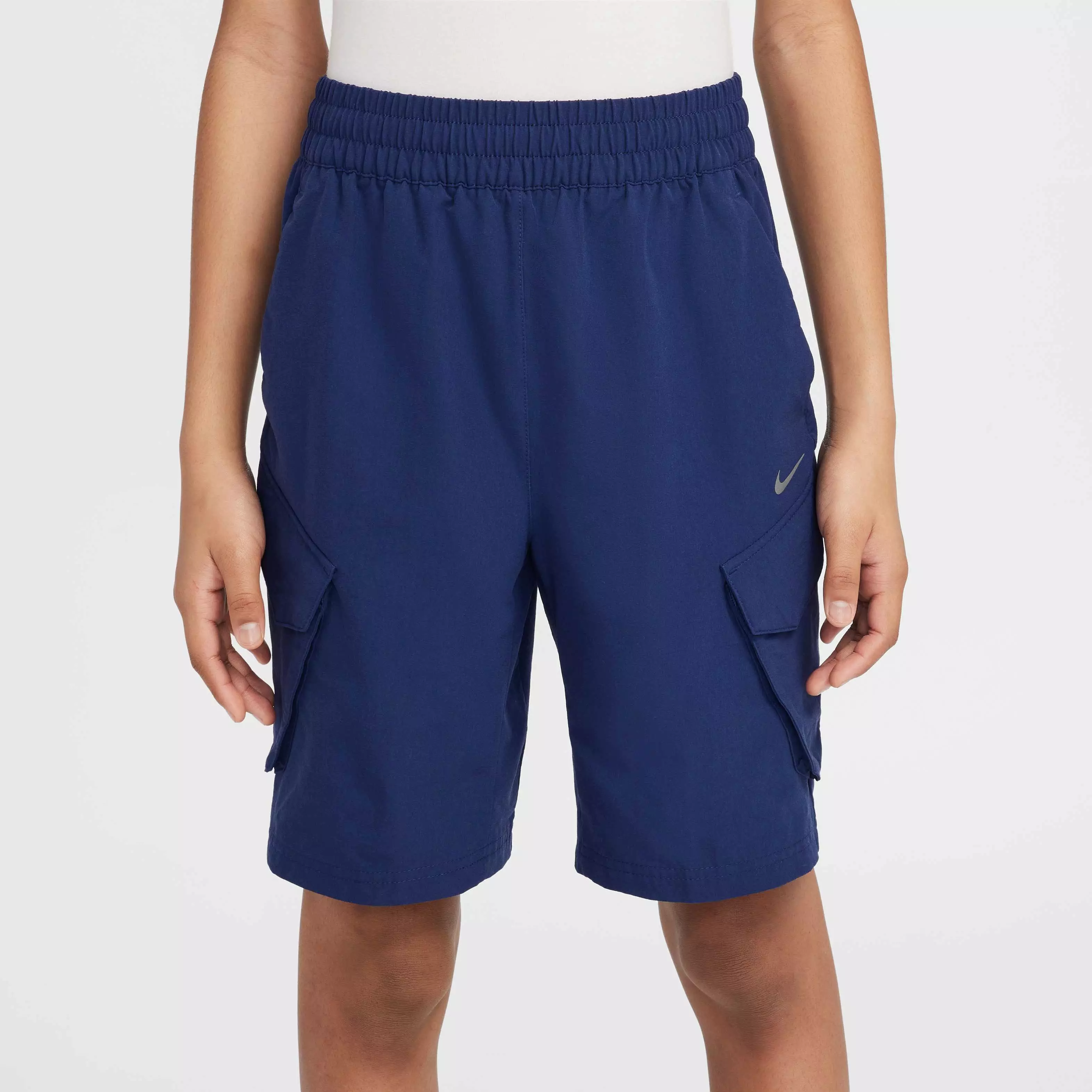 Nike Big Kids' Sportswear City Utility Cargo Shorts - NAVY