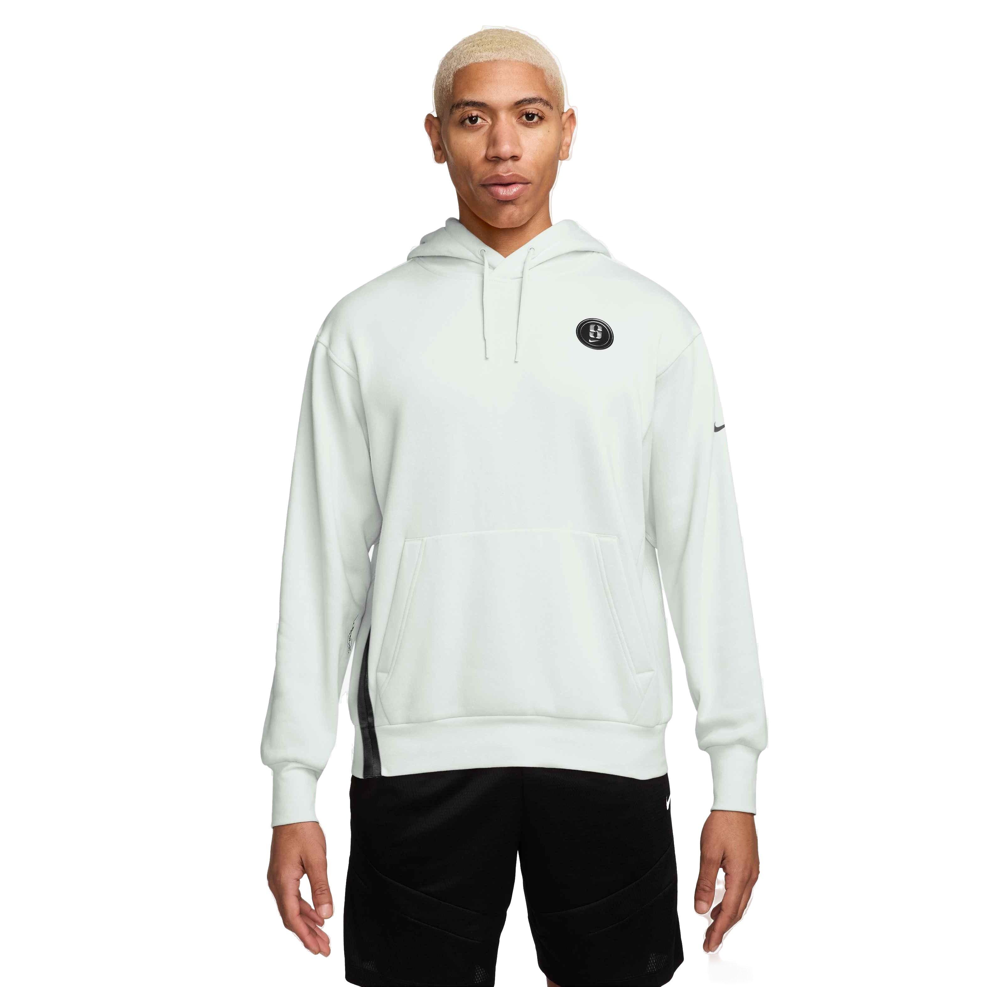 Nike Unisex Sabrina Signature Fleece Basketball Hoodie - WHITE Thumbnail View 4