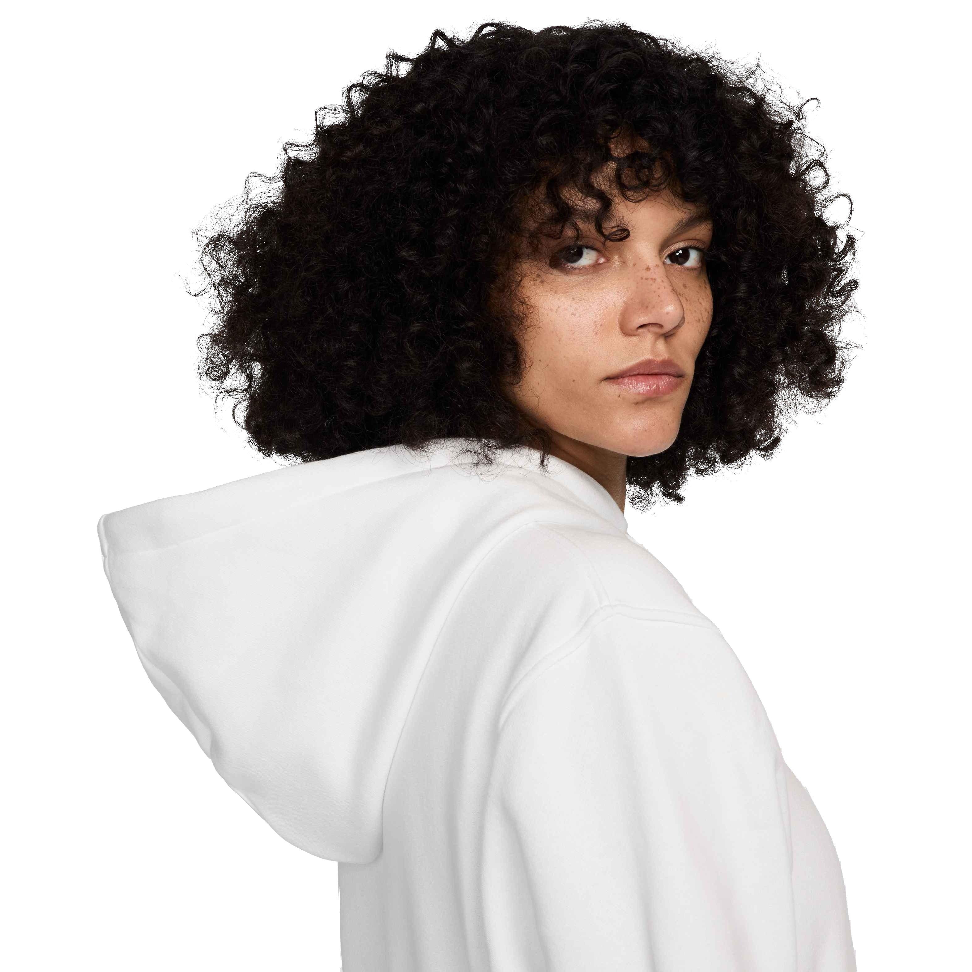 Nike Unisex Sabrina Signature Fleece Basketball Hoodie - WHITE Thumbnail View 9