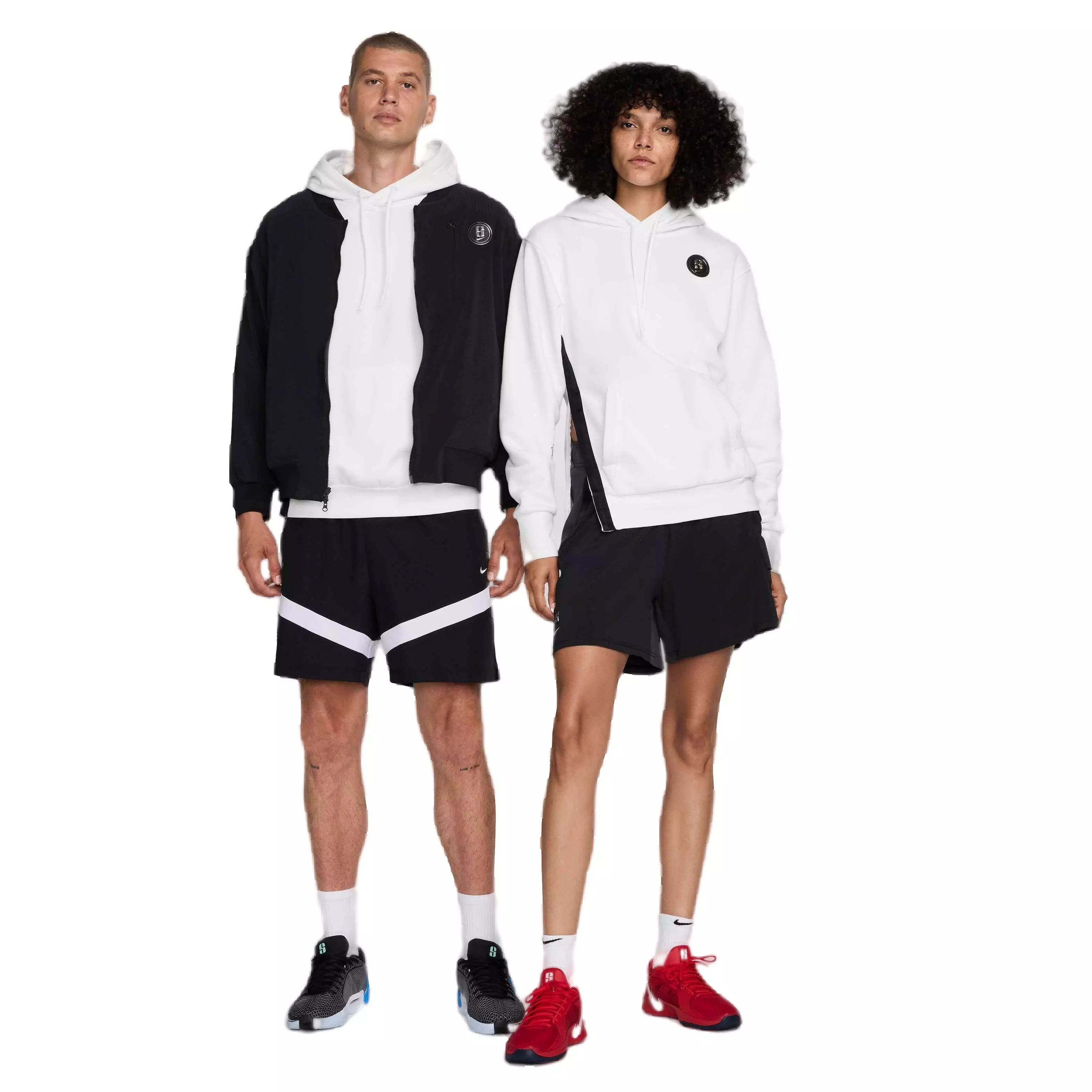 Nike Unisex Sabrina Signature Fleece Basketball Hoodie - WHITE