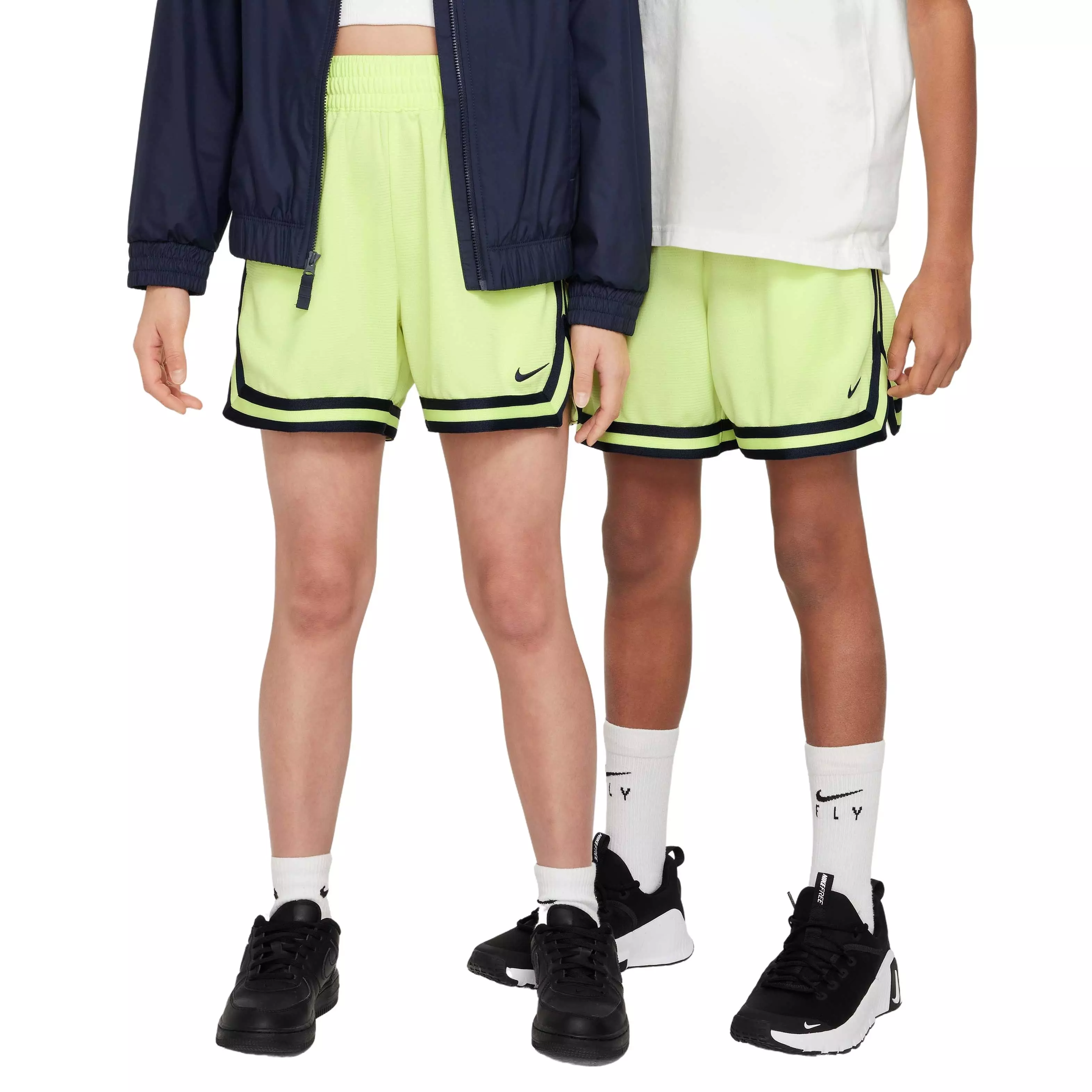 Nike Big Kids' DNA 5" Basketball Shorts - YELLOW