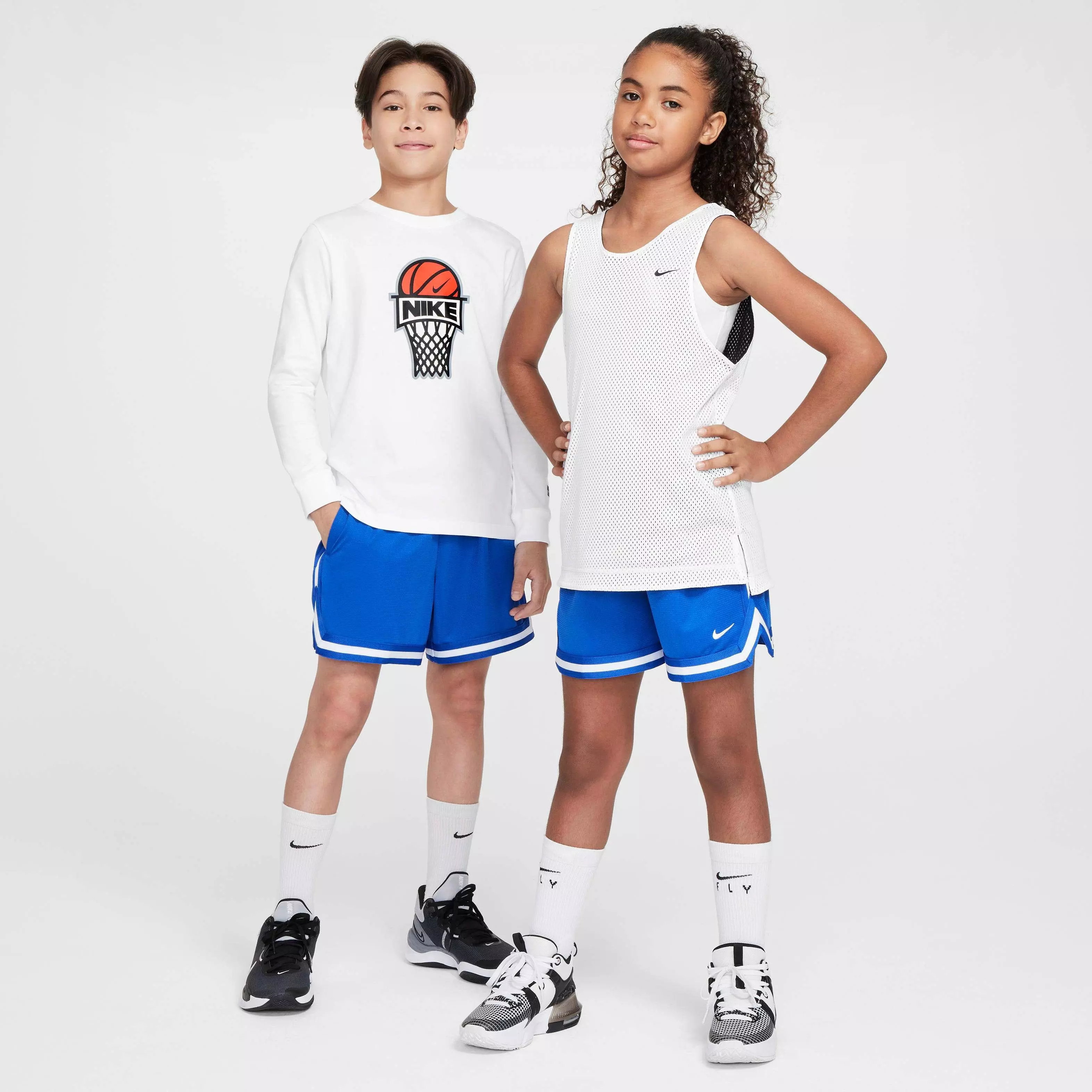 Nike Big Kids' DNA 5" Basketball Shorts - BLUE