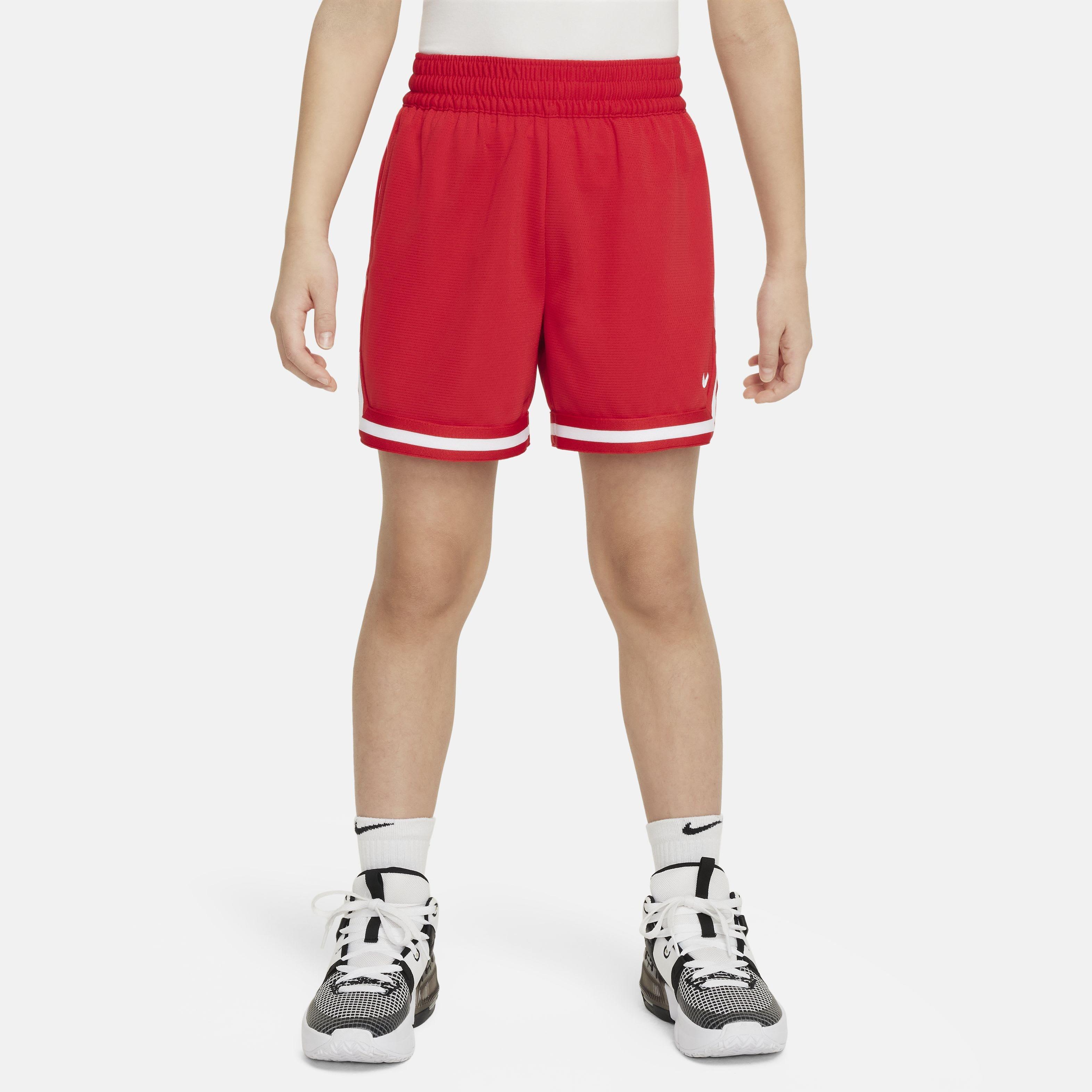 Nike Big Kids' DNA 5" Basketball Shorts - RED Thumbnail View 3
