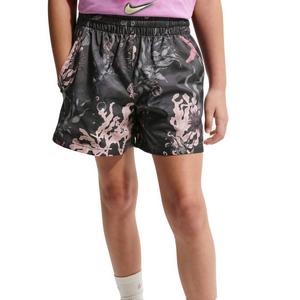 Nike Big Kids' Sportswear Club 4.5" Woven Shorts -Sequoia/Peony