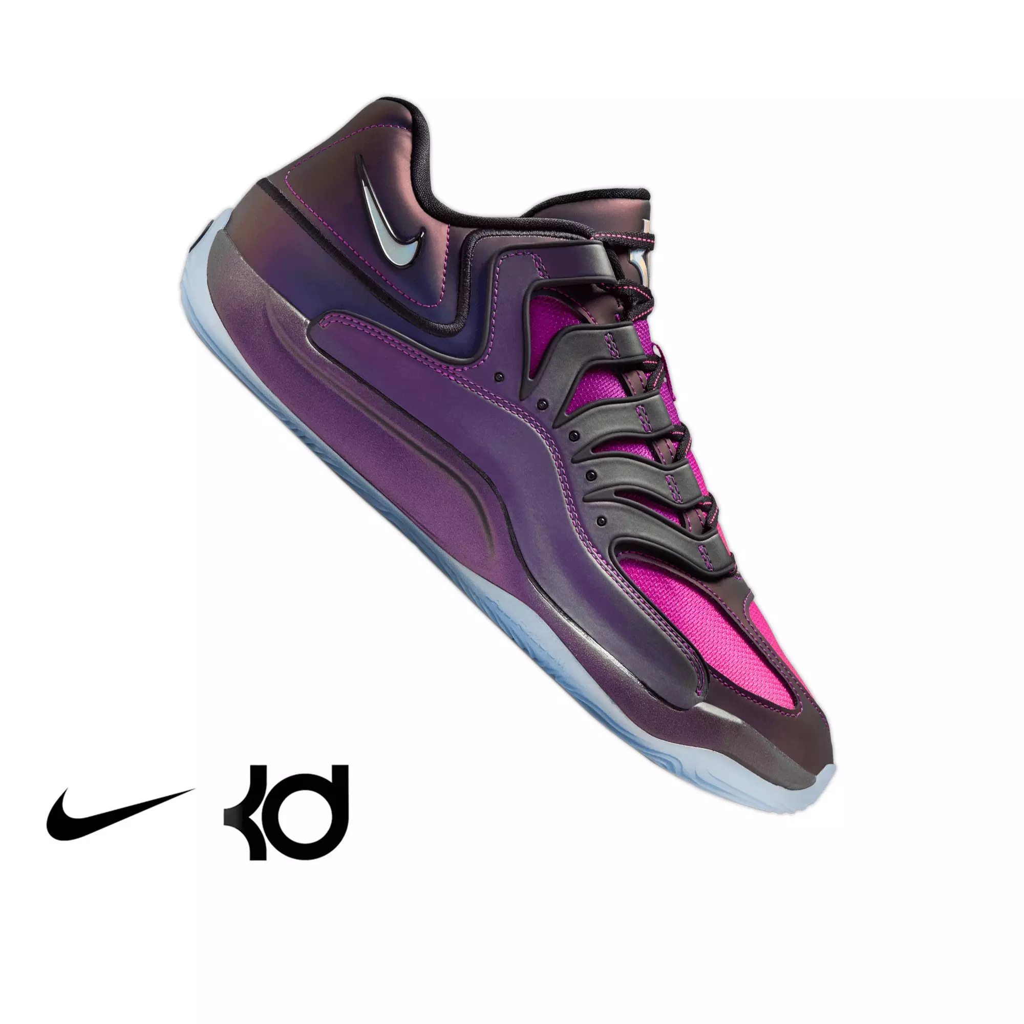 Nike KD18 "Marathon" Men's Basketball Shoe - PURPLE/PINK