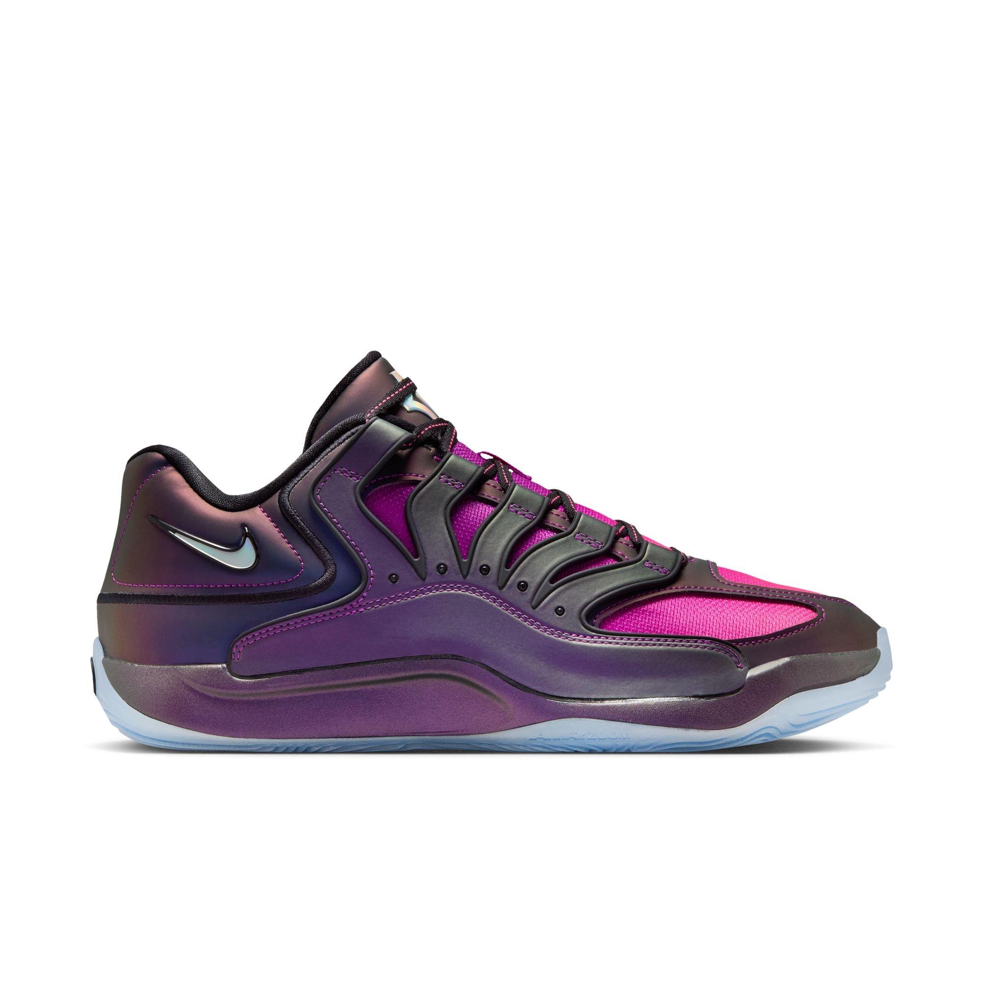 Nike KD18 "Marathon" Men's Basketball Shoe - PURPLE/PINK Thumbnail View 1