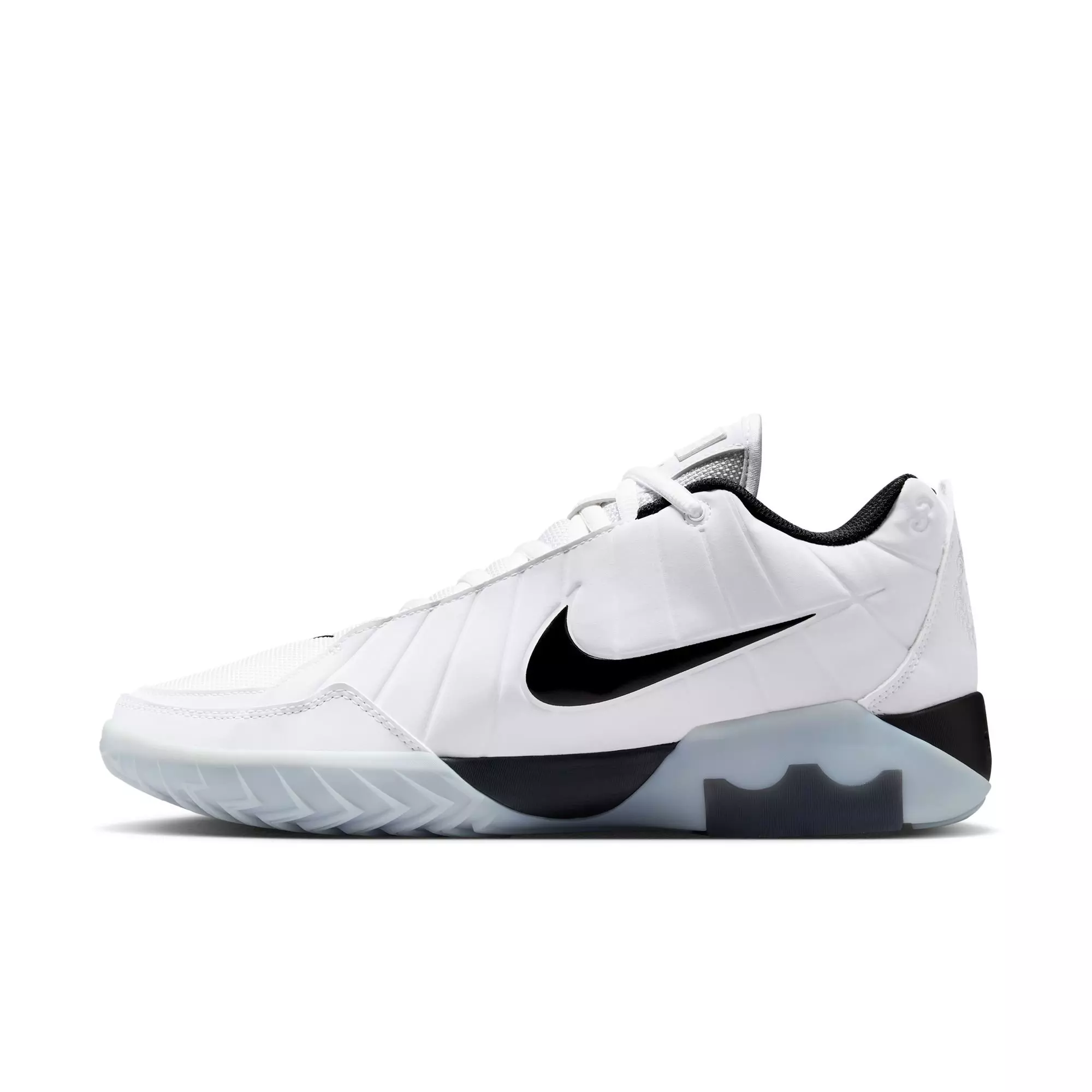 Nike LeBron Witness 9 "White/Black/Neutral Grey" Men's Basketball Shoe - GREY/WHITE
