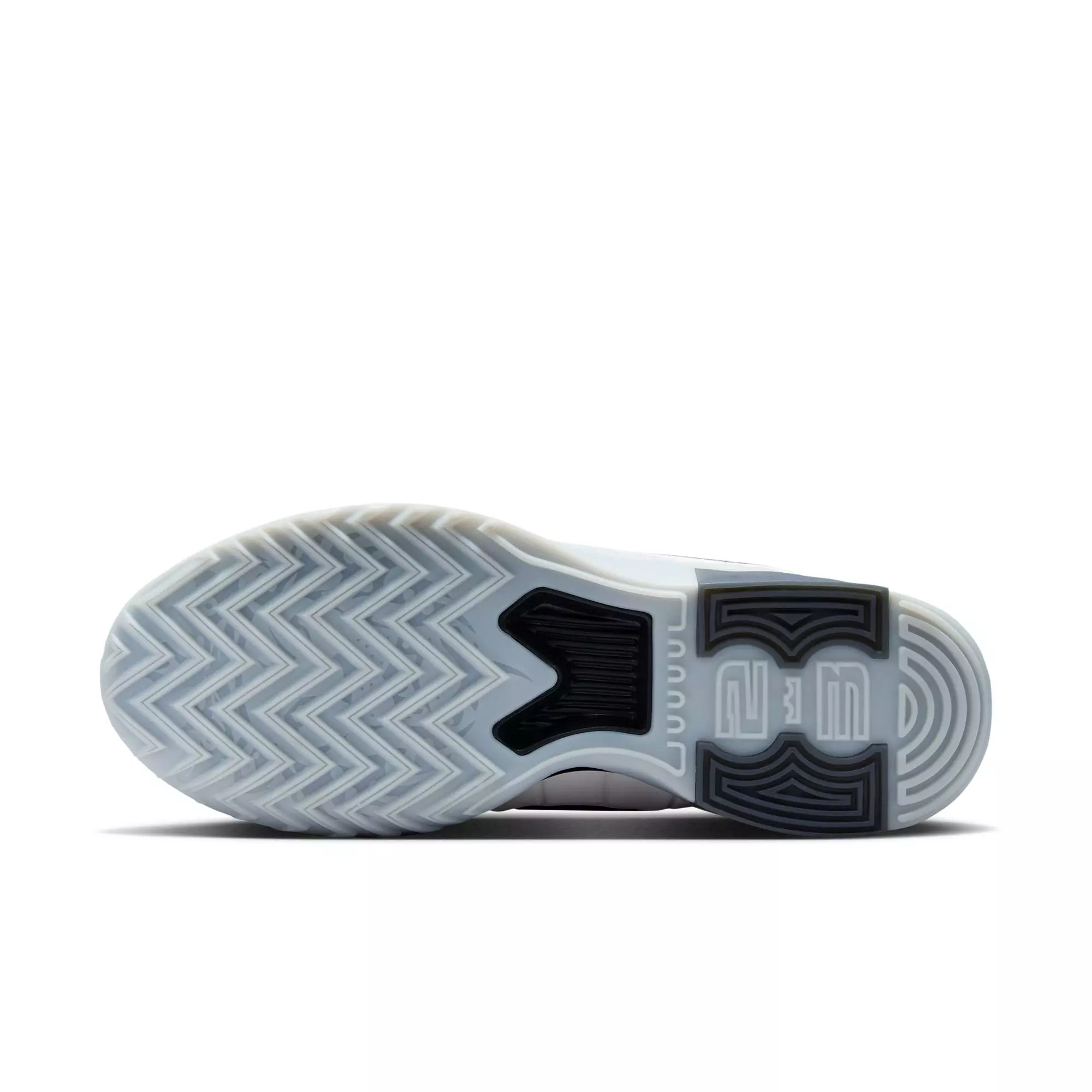 Nike LeBron Witness 9 "White/Black/Neutral Grey" Men's Basketball Shoe - GREY/WHITE