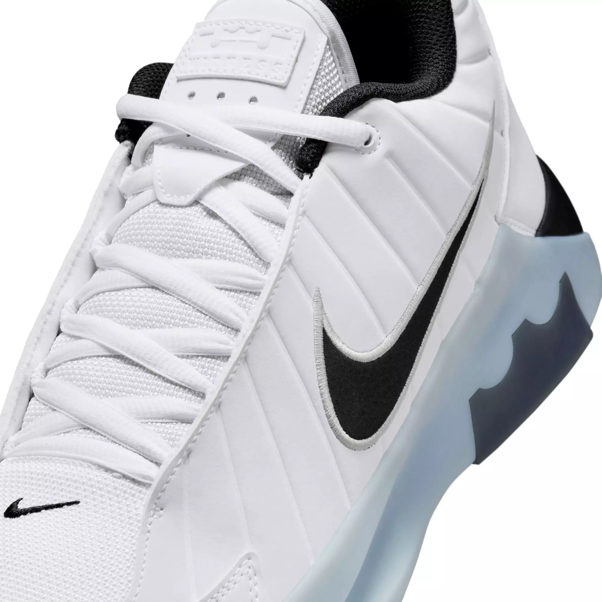 Nike LeBron Witness 9 "White/Black/Neutral Grey" Men's Basketball Shoe - GREY/WHITE