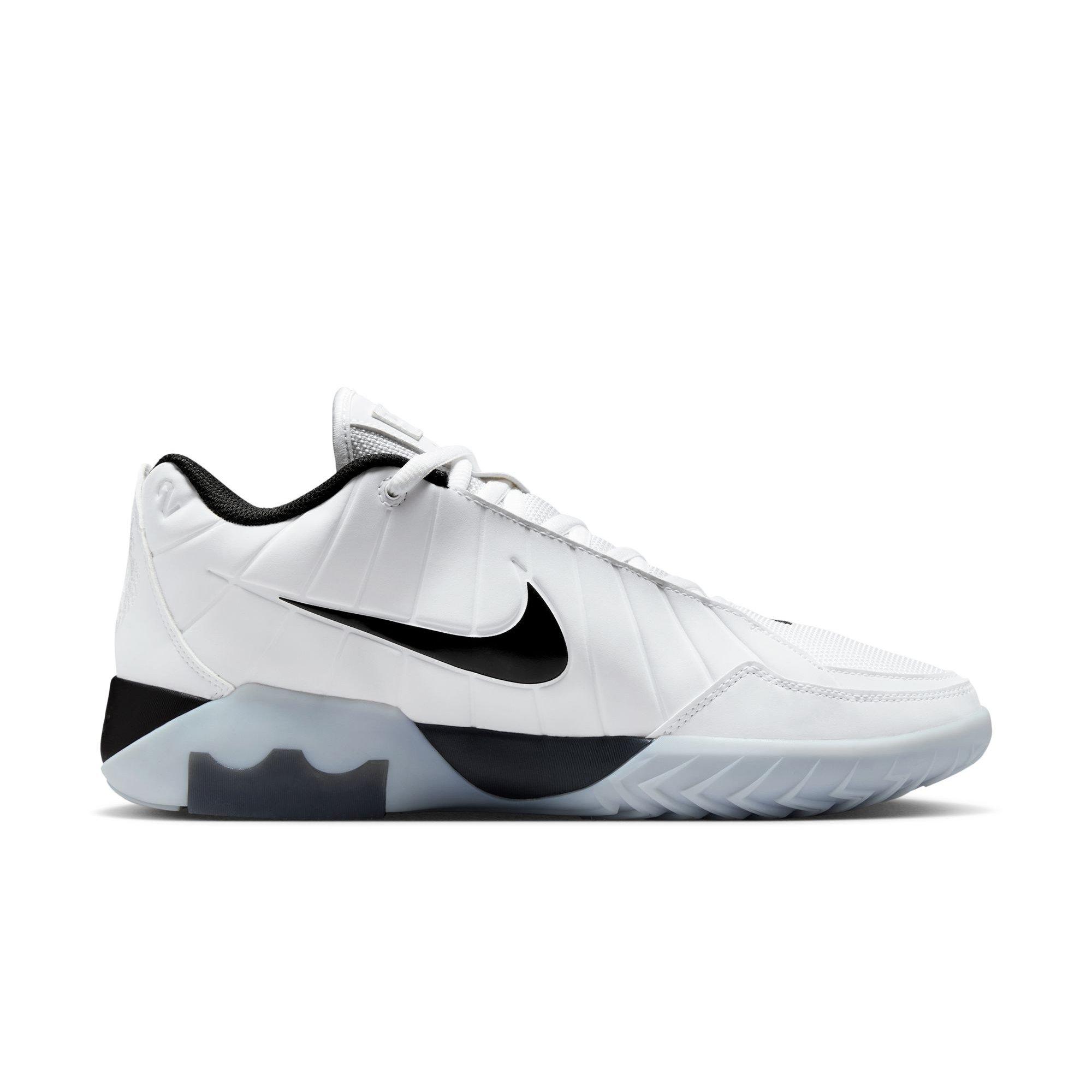 Nike LeBron Witness 9 "Asphalt" Men's Basketball Shoe - GREY/WHITE Thumbnail View 2