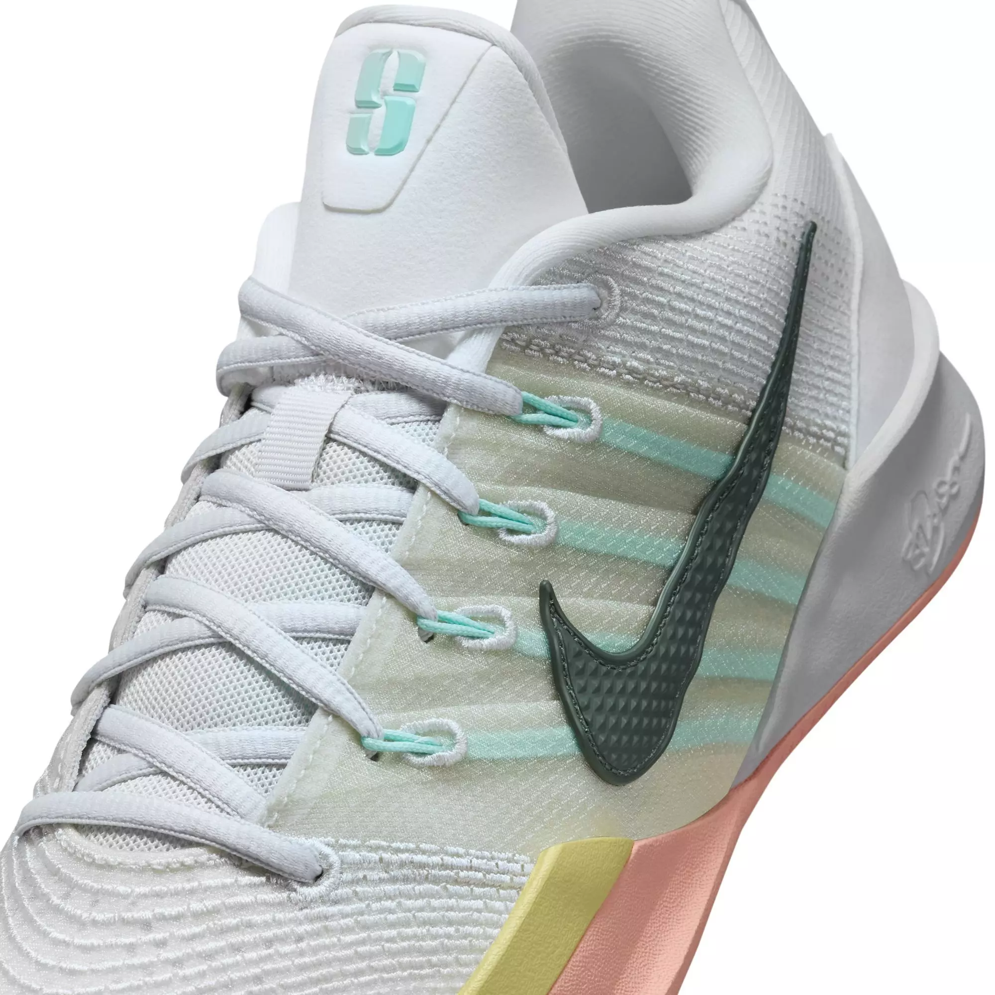 Nike Sabrina 3 "Silencer" Men's Basketball Shoe - WHITE/GREY/PINK