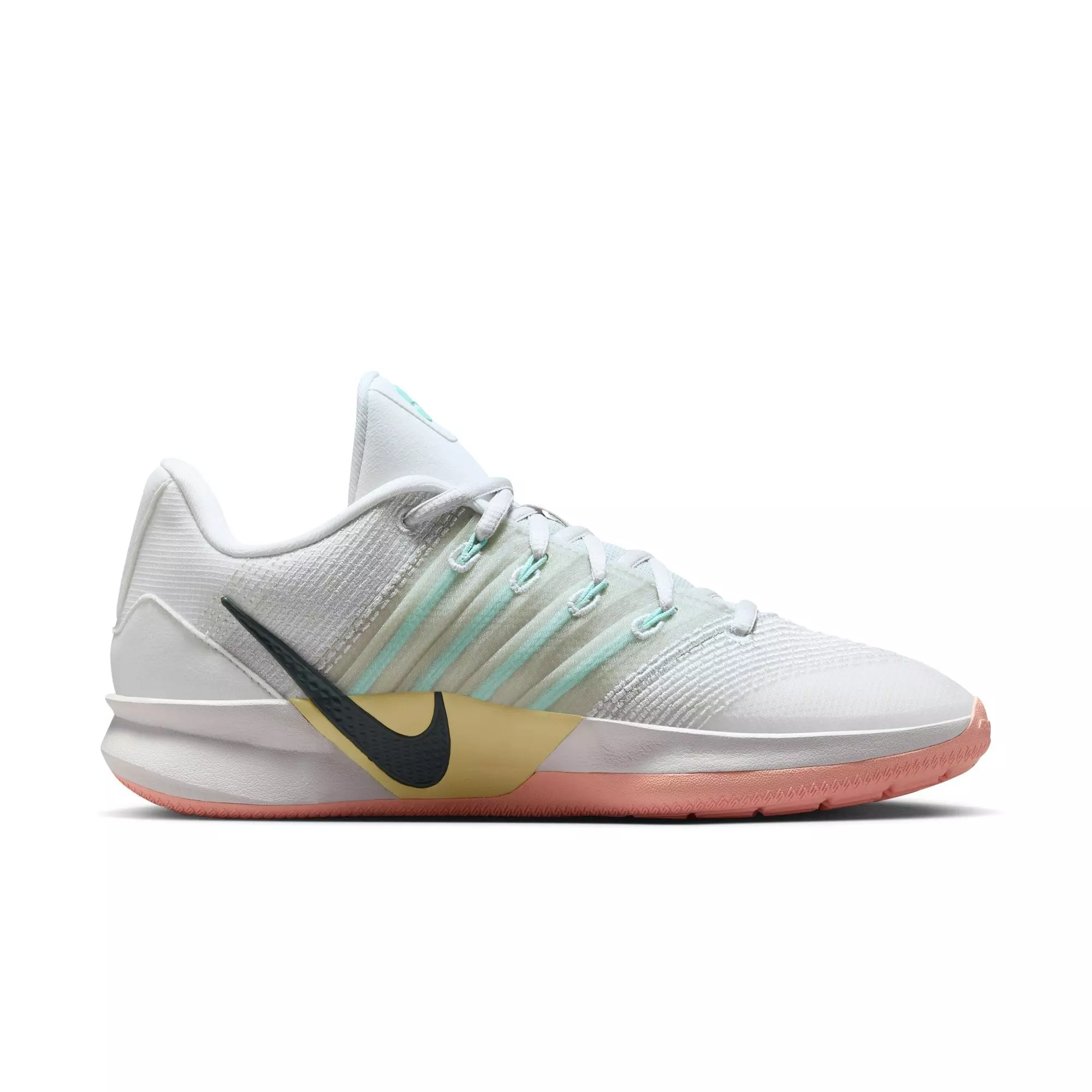 Nike Sabrina 3 "Silencer" Men's Basketball Shoe - WHITE/GREY/PINK