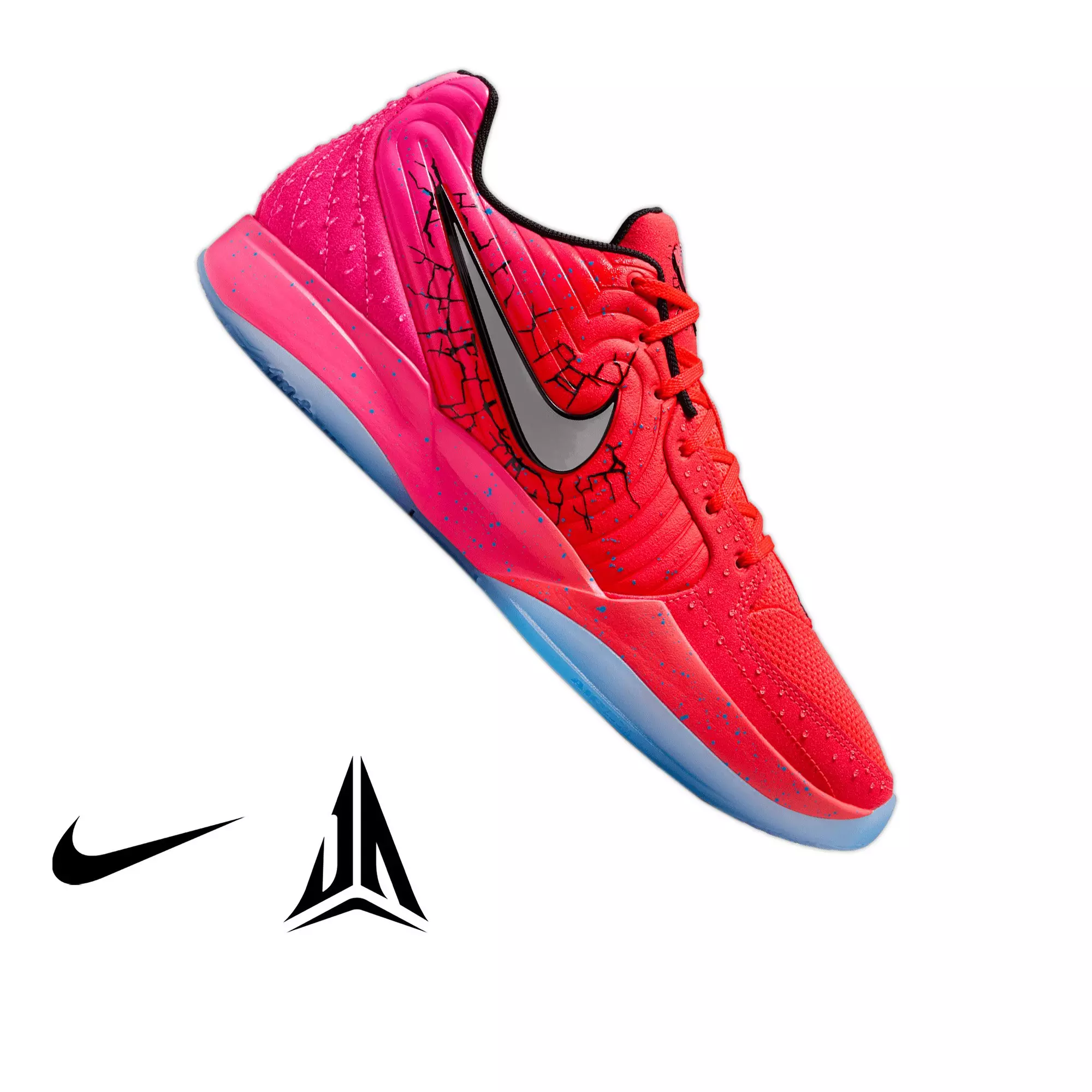07/03 JA 2 'KOOL AID' RED - BRIGHT CRIMSON/SILVER/HYPER PINK